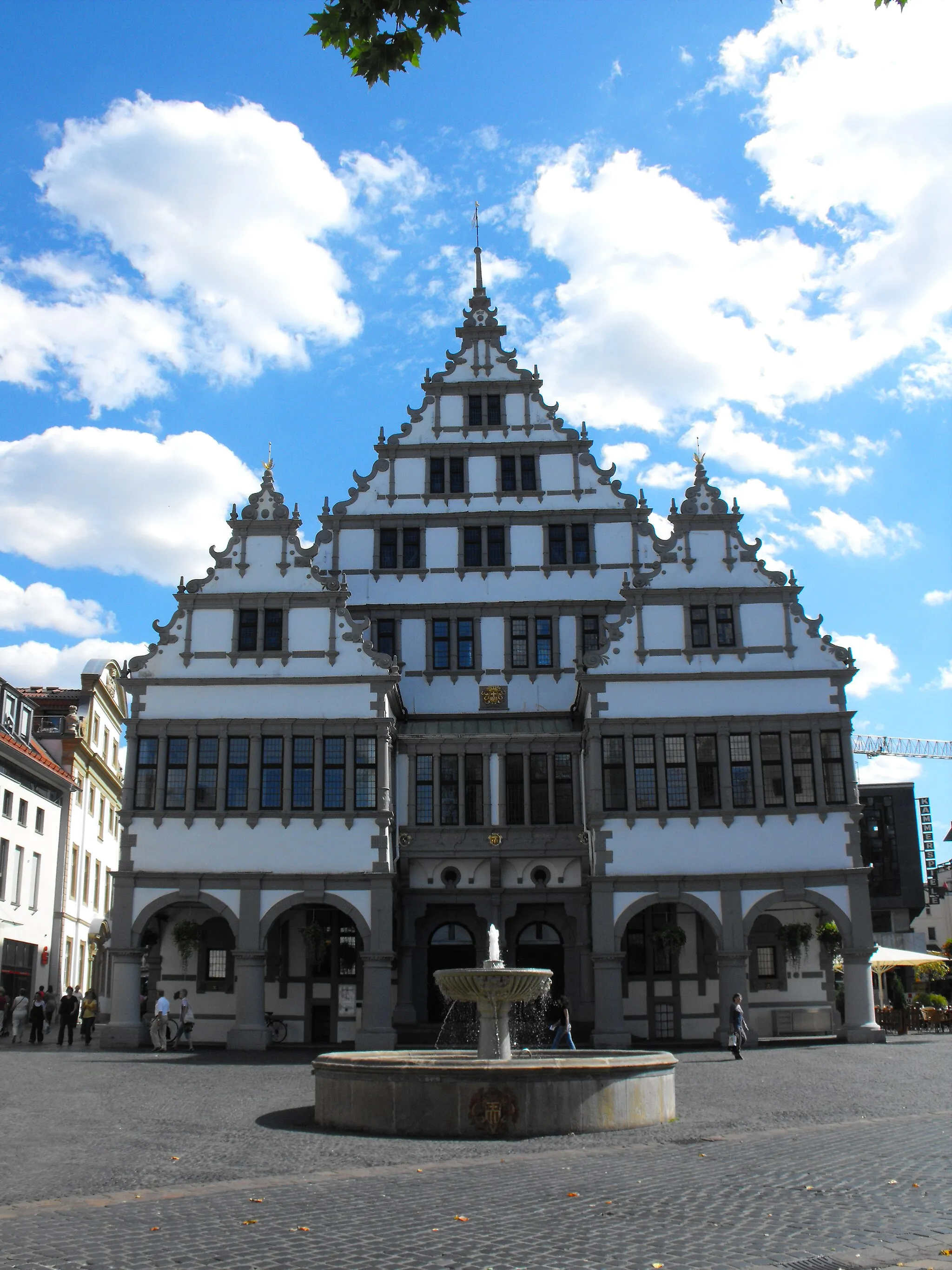 Photo showing: City Hall, Paderborn, Germany