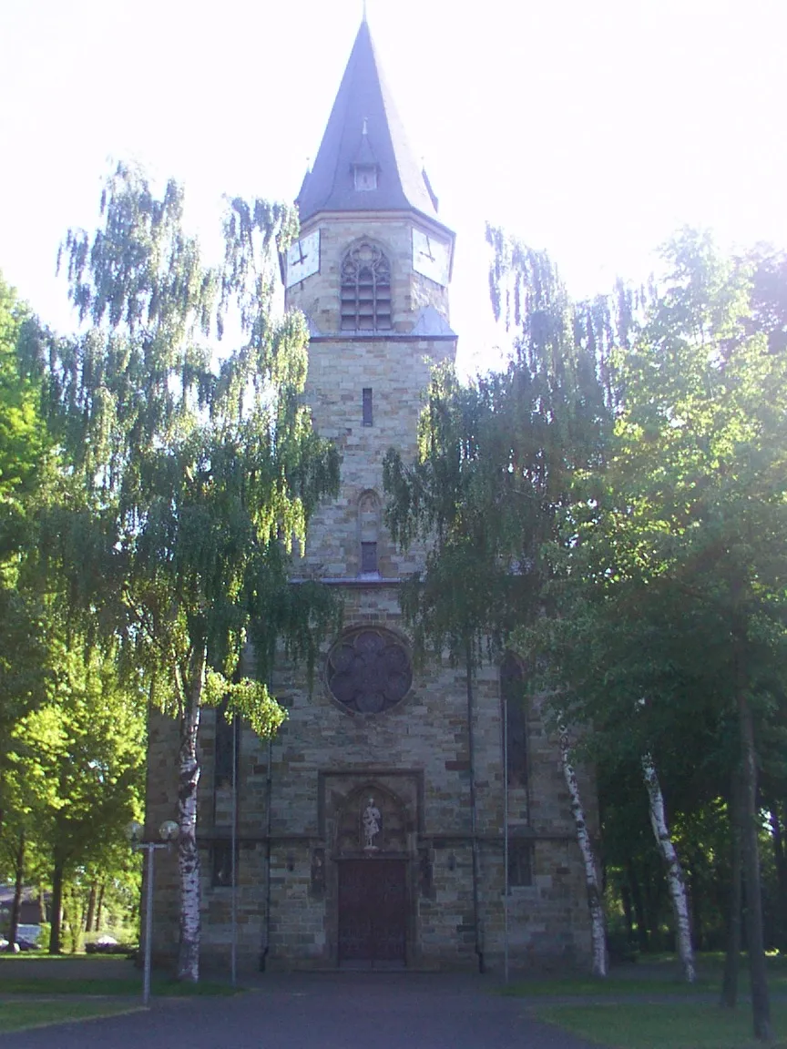 Photo showing: Delbrück: Catholic Church "Herz Jesu" in Lippling
