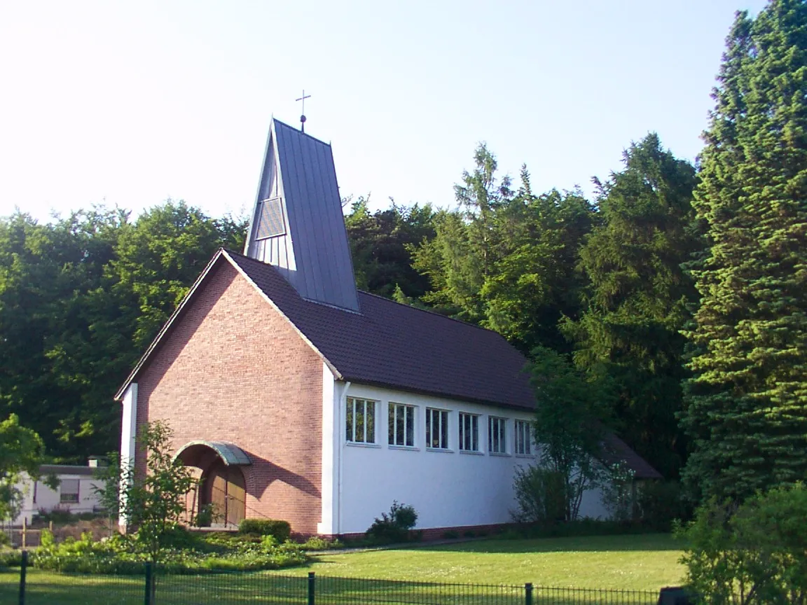 Photo showing: Hövelhof: Evangelische Johanneskirche