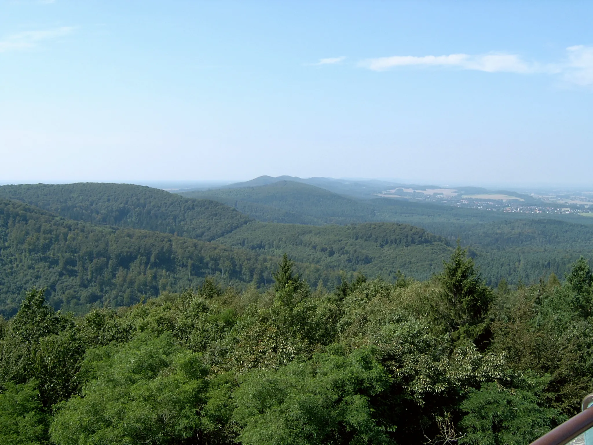 Photo showing: View over the Teutoburg Forest