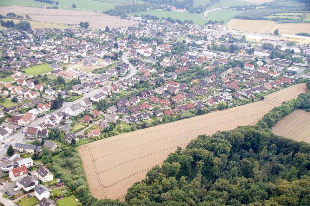 Photo showing: Luftbild von Asemissen