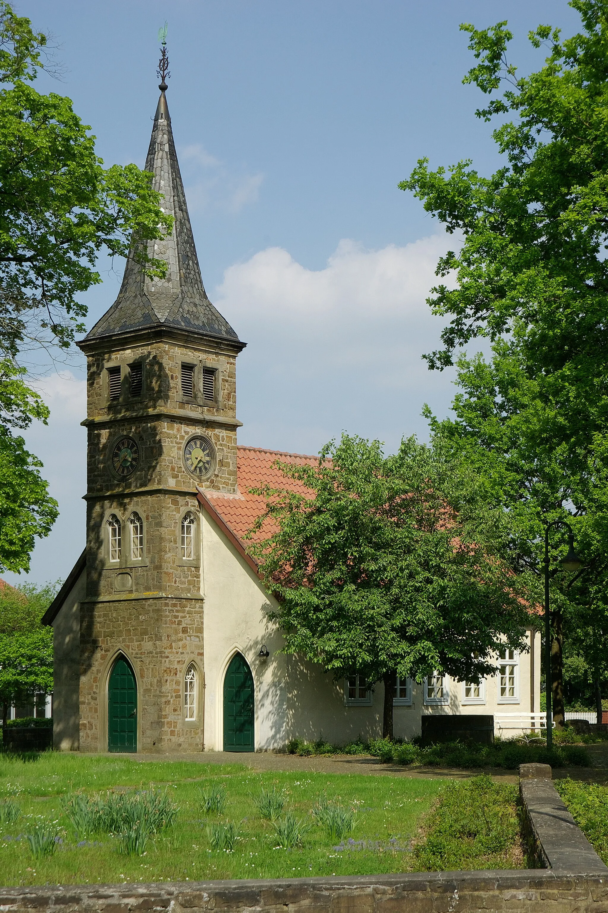 Photo showing: Dorfkirche in Wimmer, Bad Essen, Niedersachsen