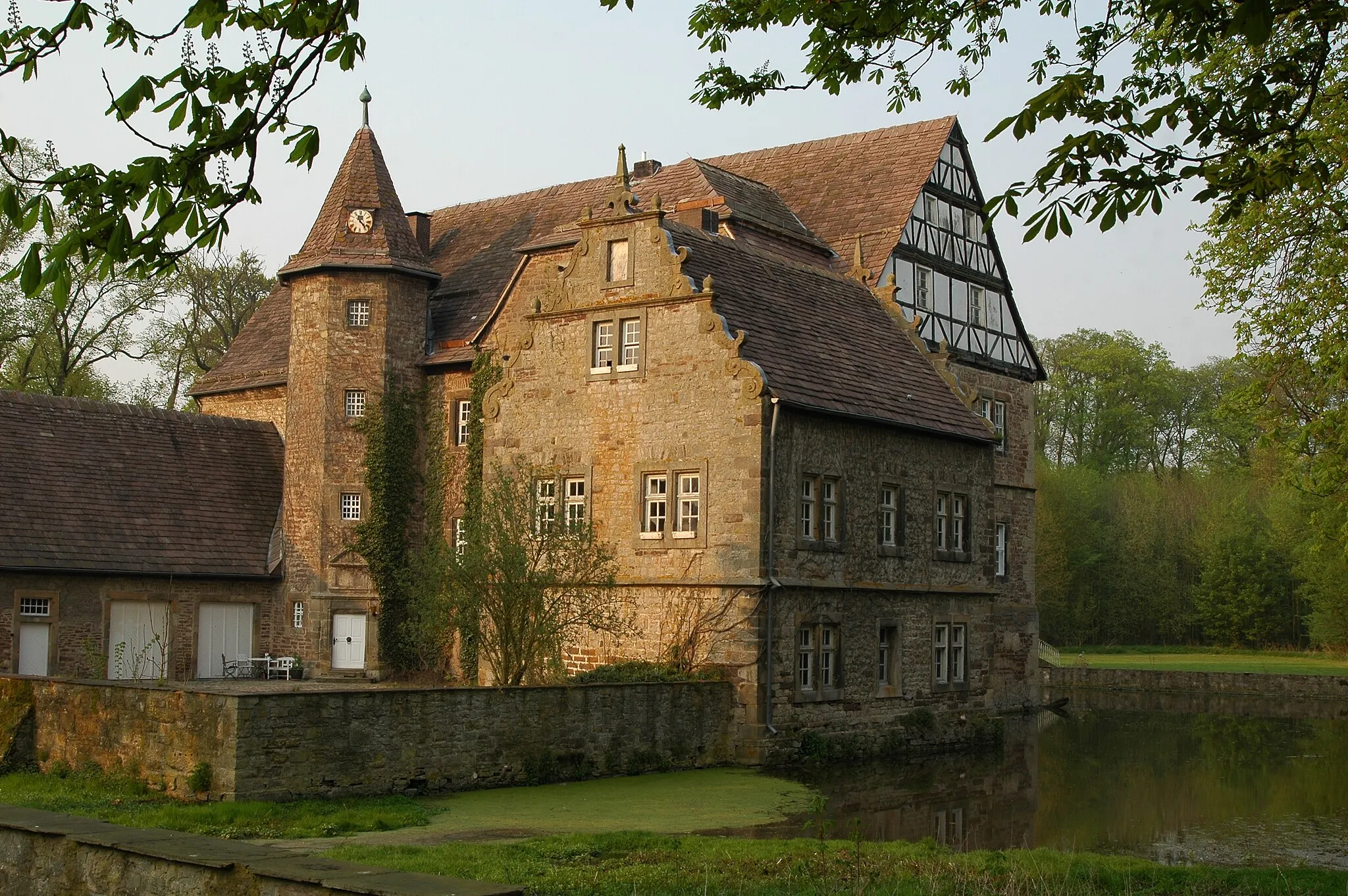 Photo showing: Schloss Schweckhausen, Willebadessen, Kreis Höxter