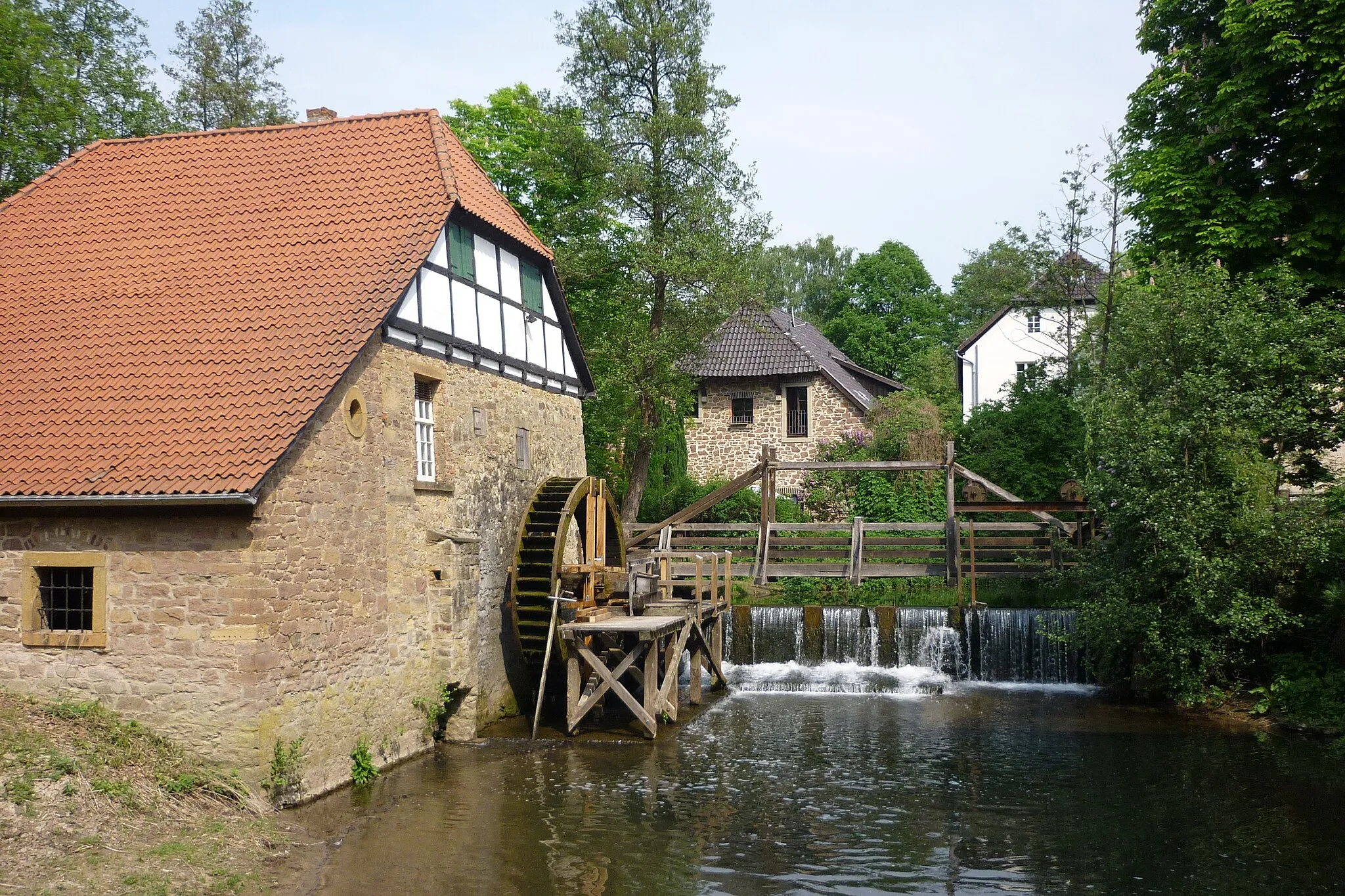 Photo showing: Lemgo, Schloss Brake, Ölmühle