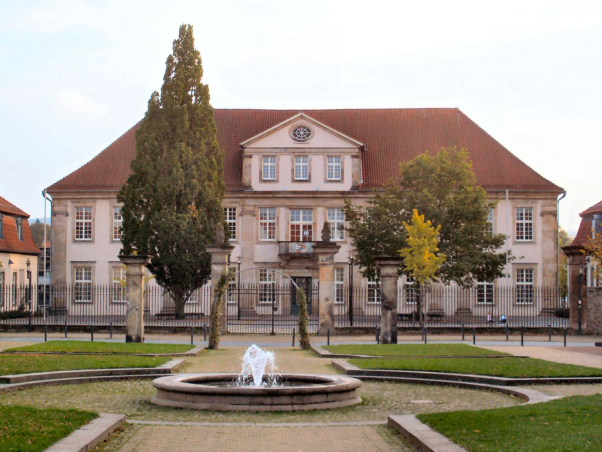 Photo showing: Hauptgebäude des Engelbert-Kaempfer-Gymnasiums in Lemgo