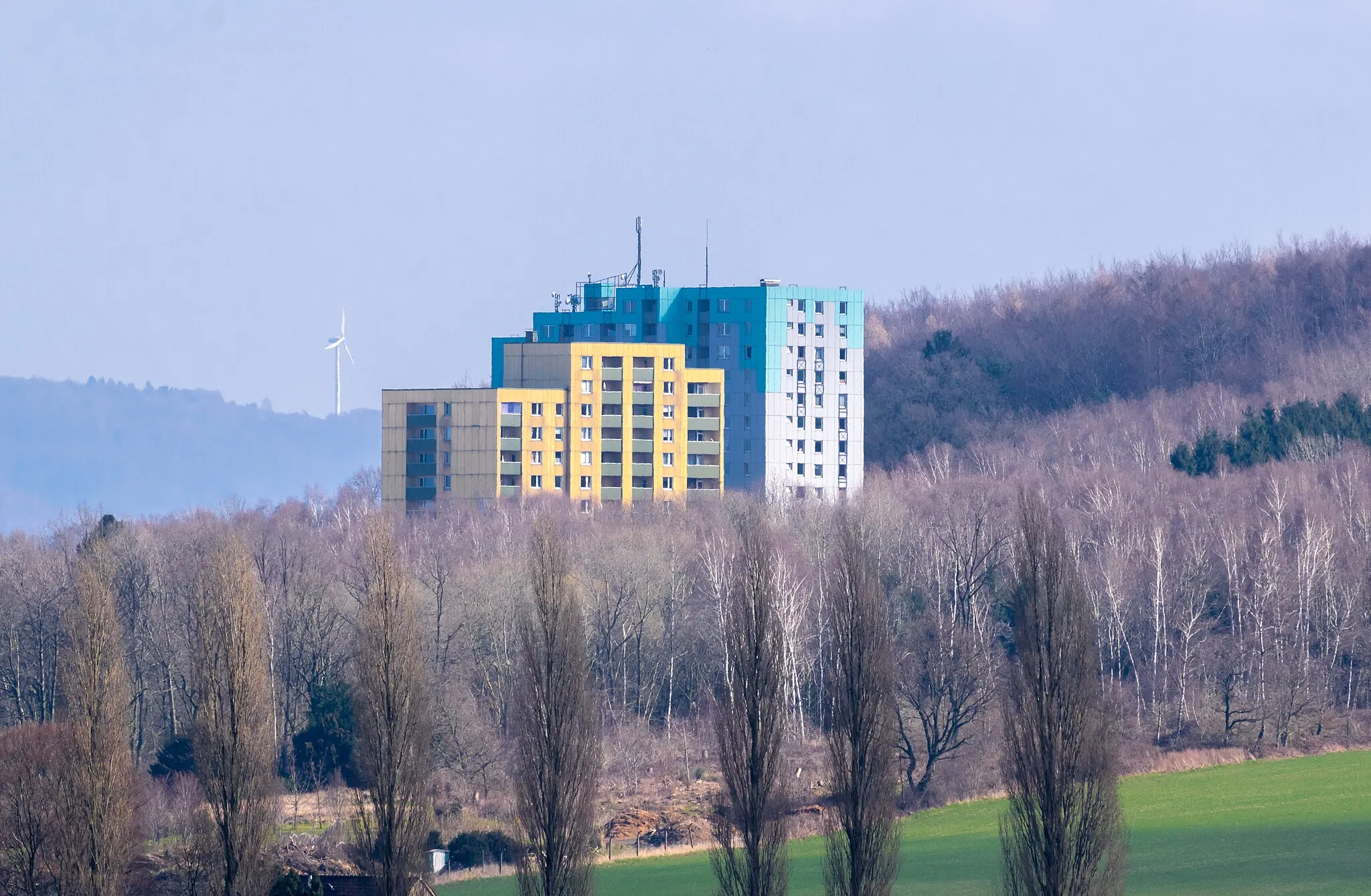 Photo showing: Hochhäuser am Biesterberg in Lemgo