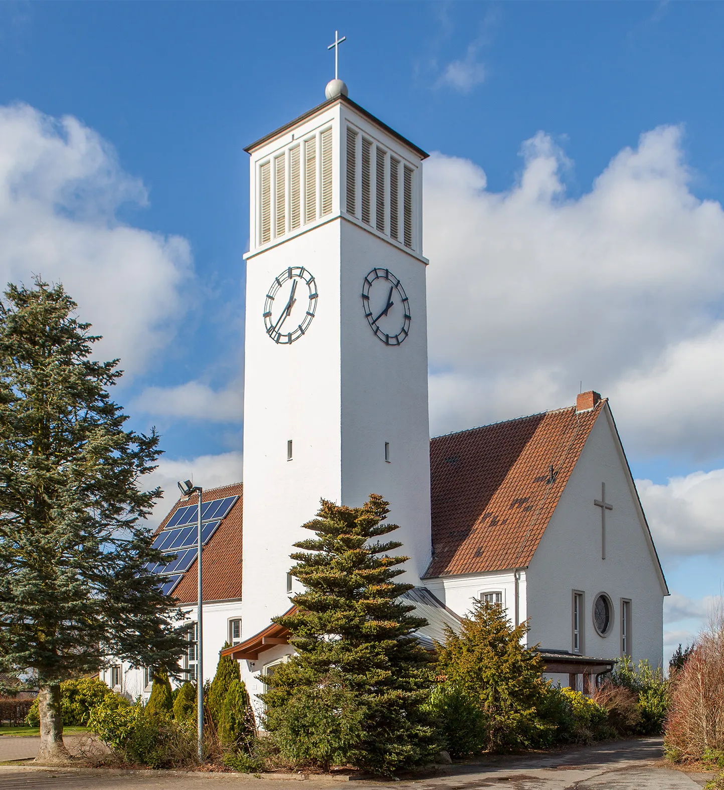 Photo showing: Reformed Church of Sylbach, Lippe, Germany