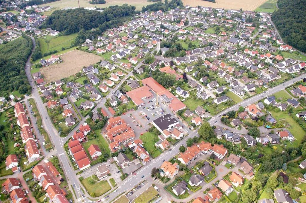 Photo showing: Luftbild von Bechterdissen