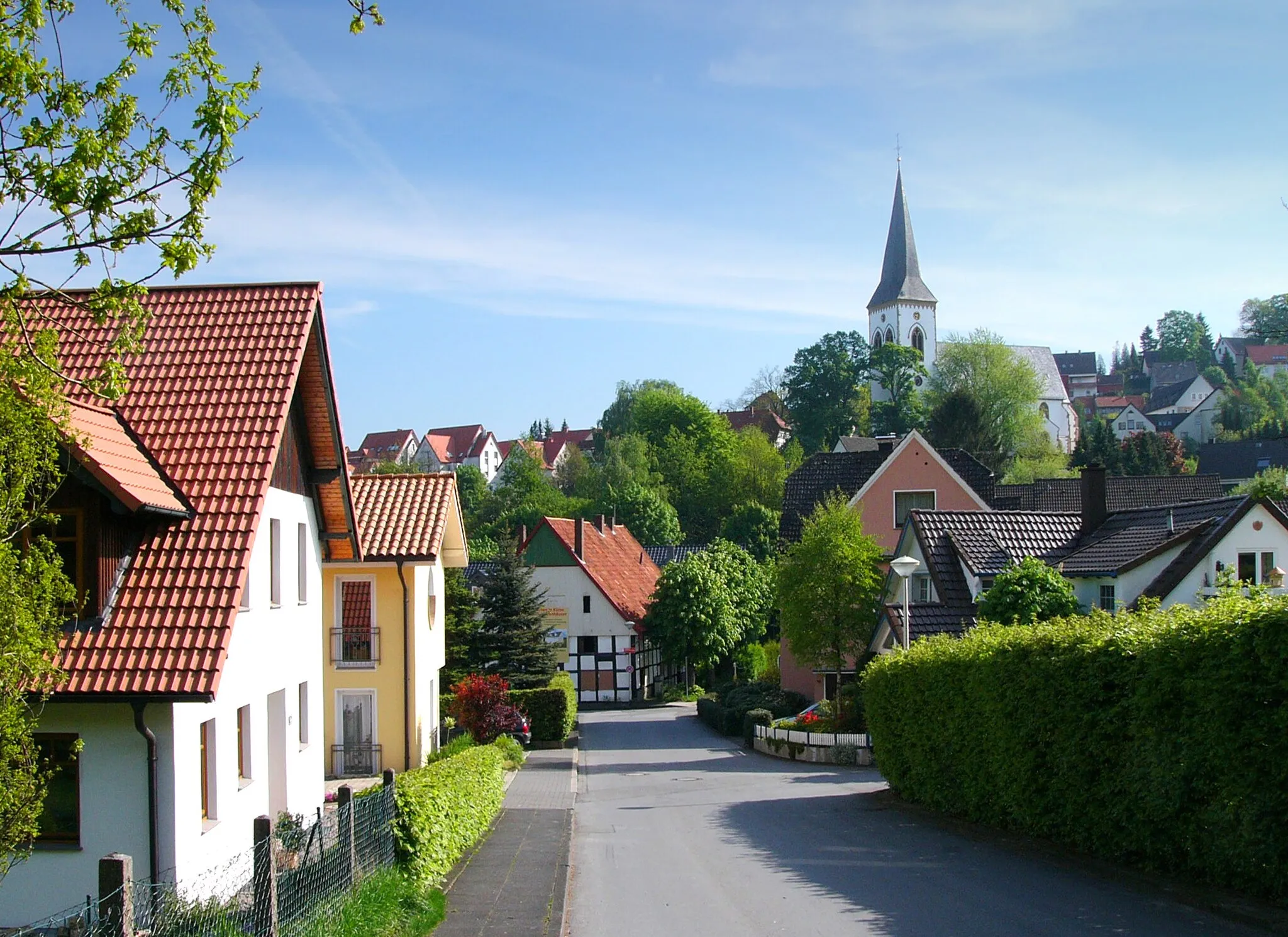 Photo showing: View to Oerlinghausen, Germany