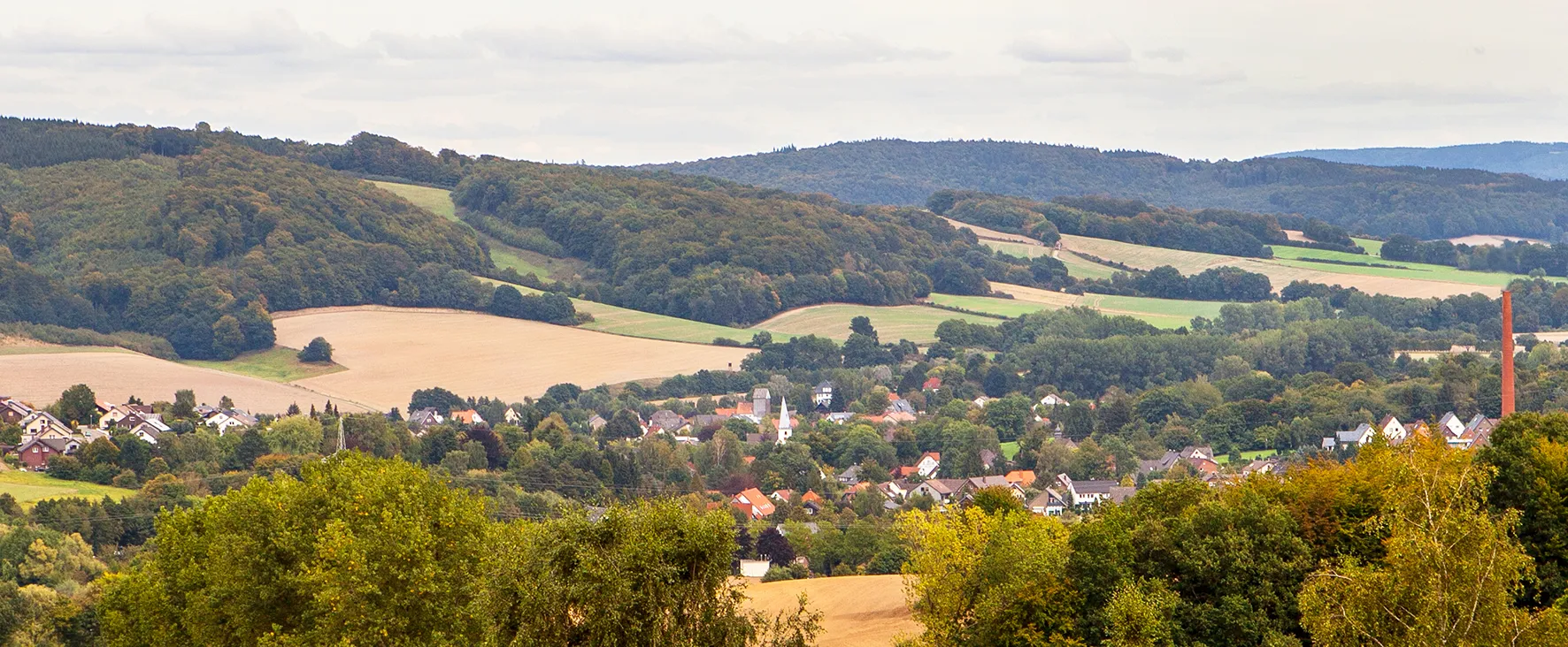 Photo showing: Hohenhausen (Kalletal), Ansicht von Südwesten