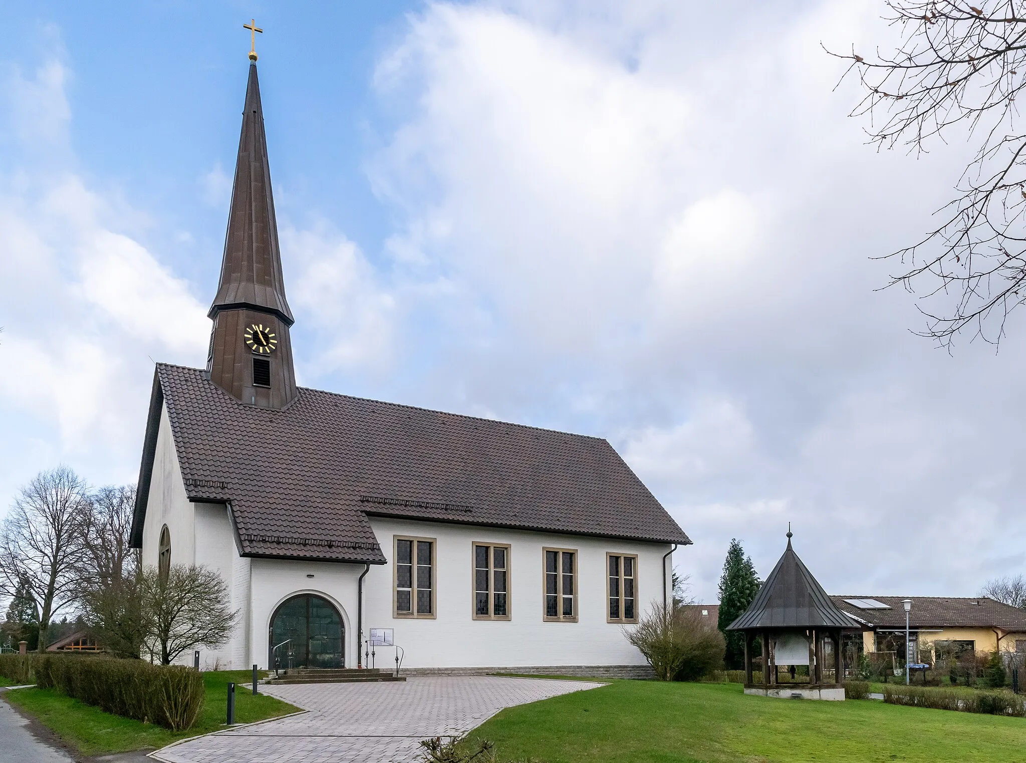 Photo showing: Kapelle "Zum guten Hirten" in Bad Pyrmont-Hagen