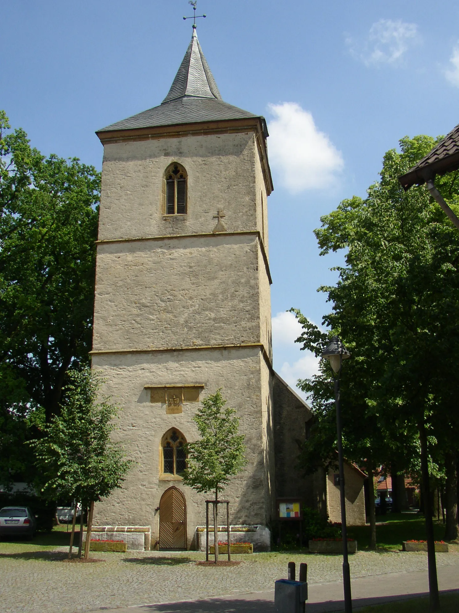 Photo showing: Protestant church of the village of Hörste (Halle)