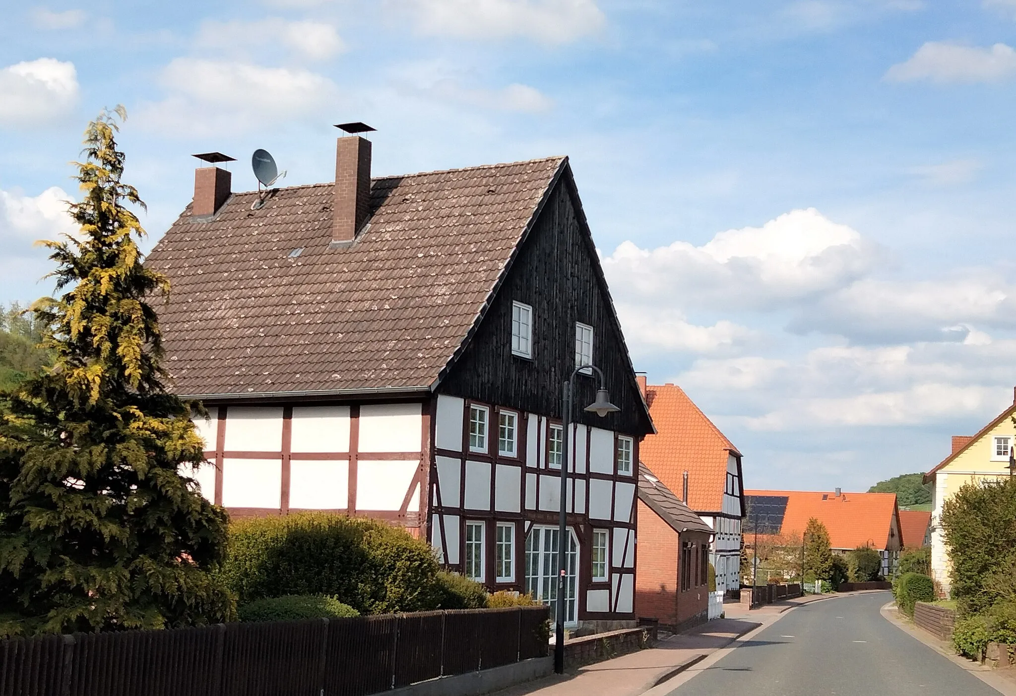 Photo showing: Main Street, Griessem near Hamlin, Lower Saxony, Germany