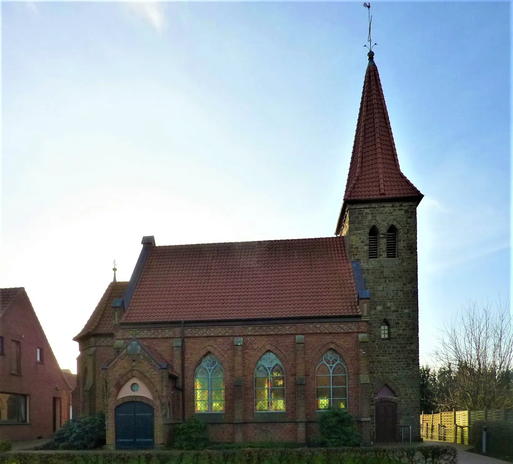 Photo showing: Dreieinigkeitskirche (Bad Essen-Rabber)