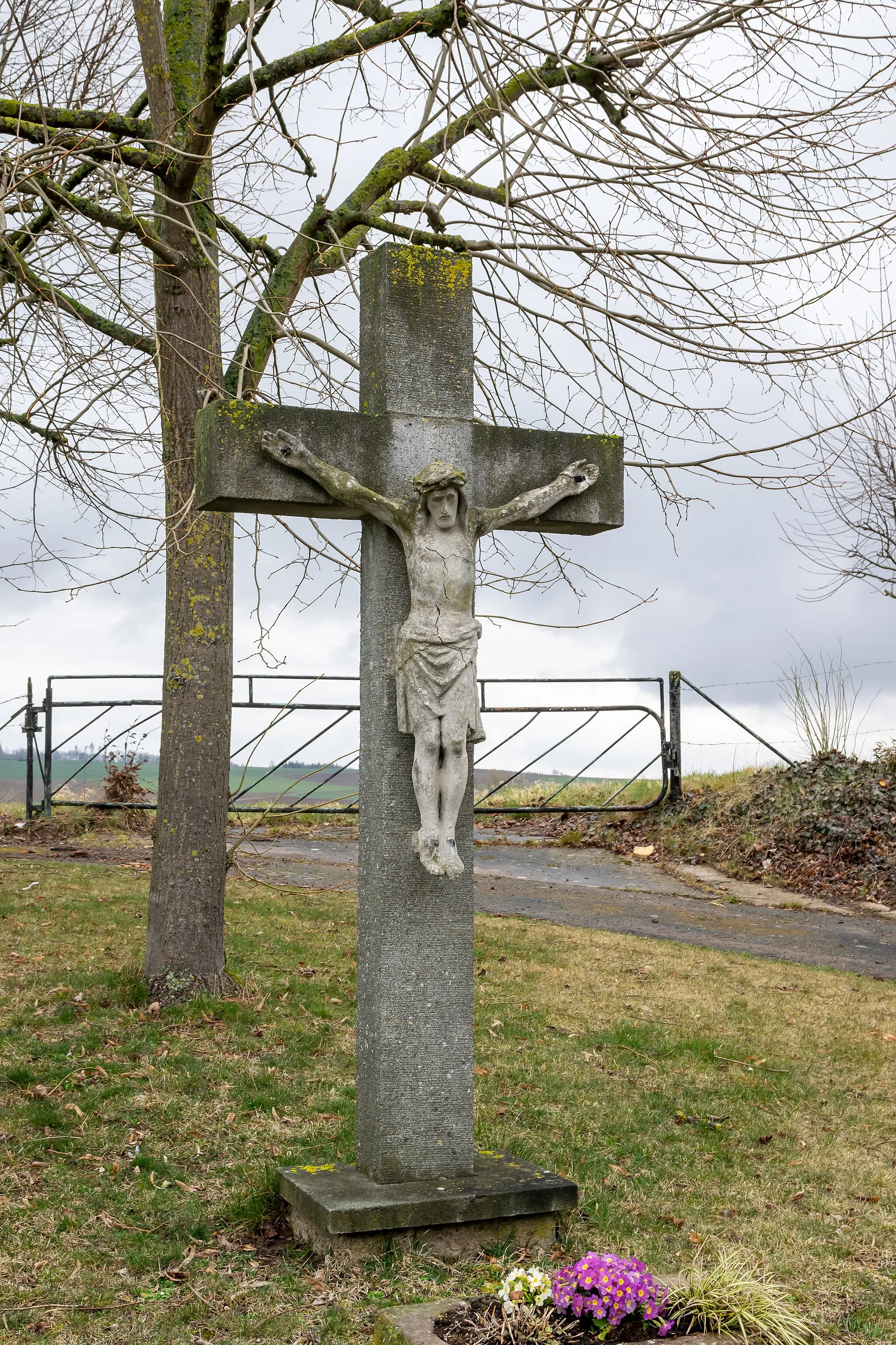 Photo showing: Wegekreuz an der Walme in Borgentreich-Bühne