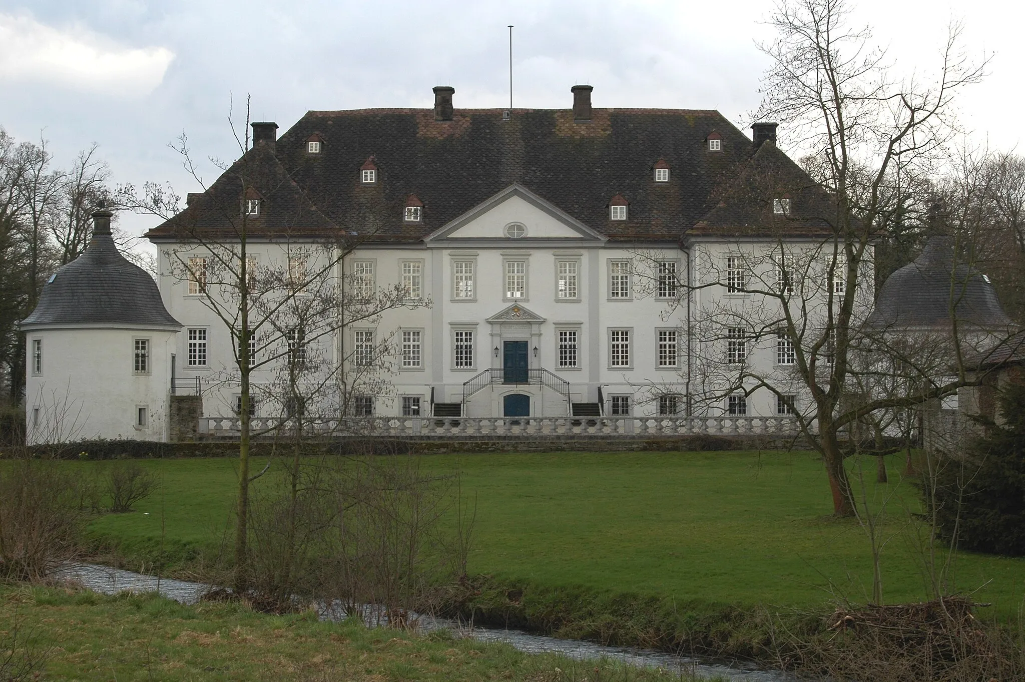 Photo showing: Schloss Vinsebeck am Heubach, Steinheim, Kreis Höxter