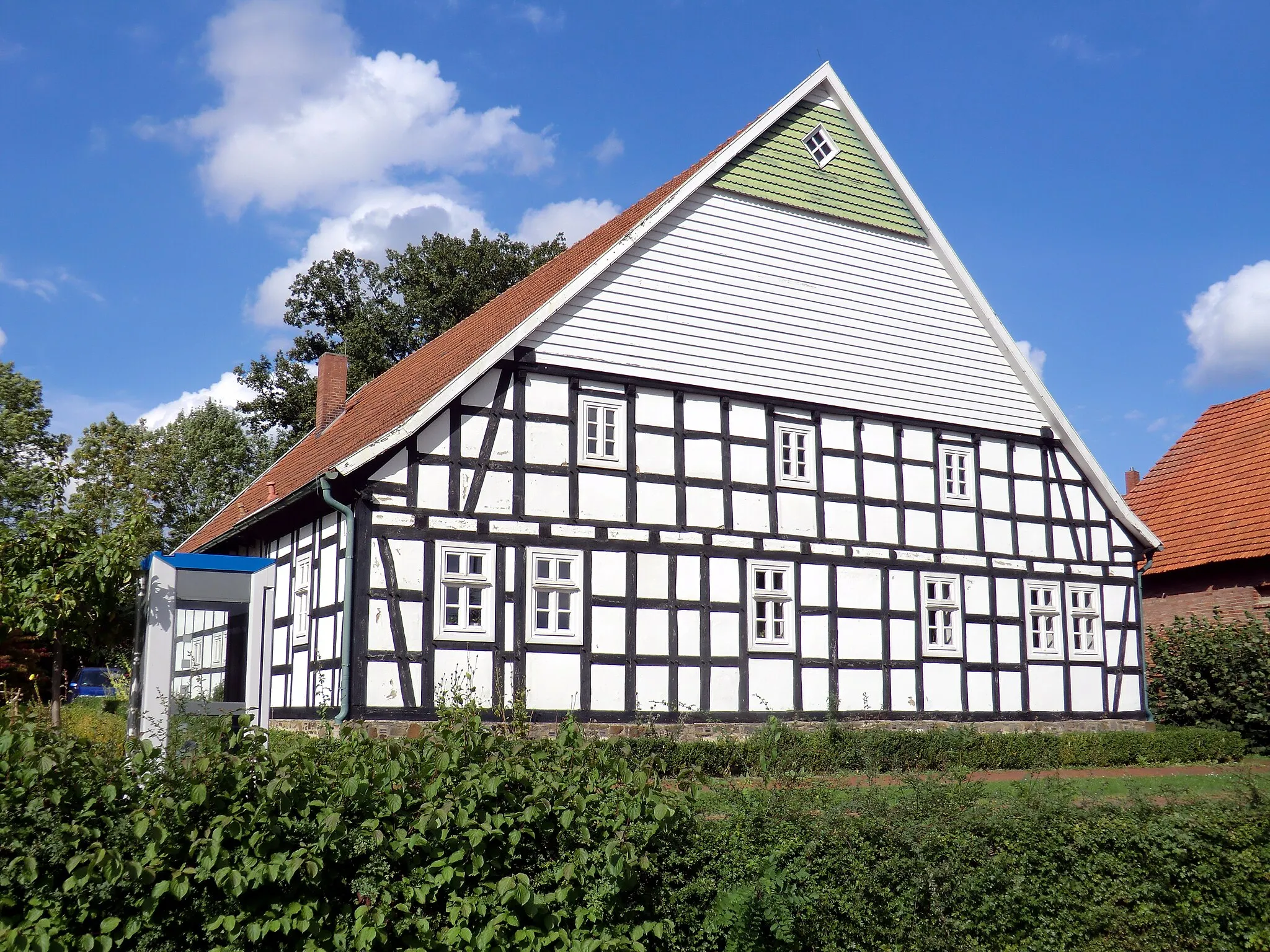Photo showing: Fachwerkhaus Ostermeiers Hof, Kirchlengern