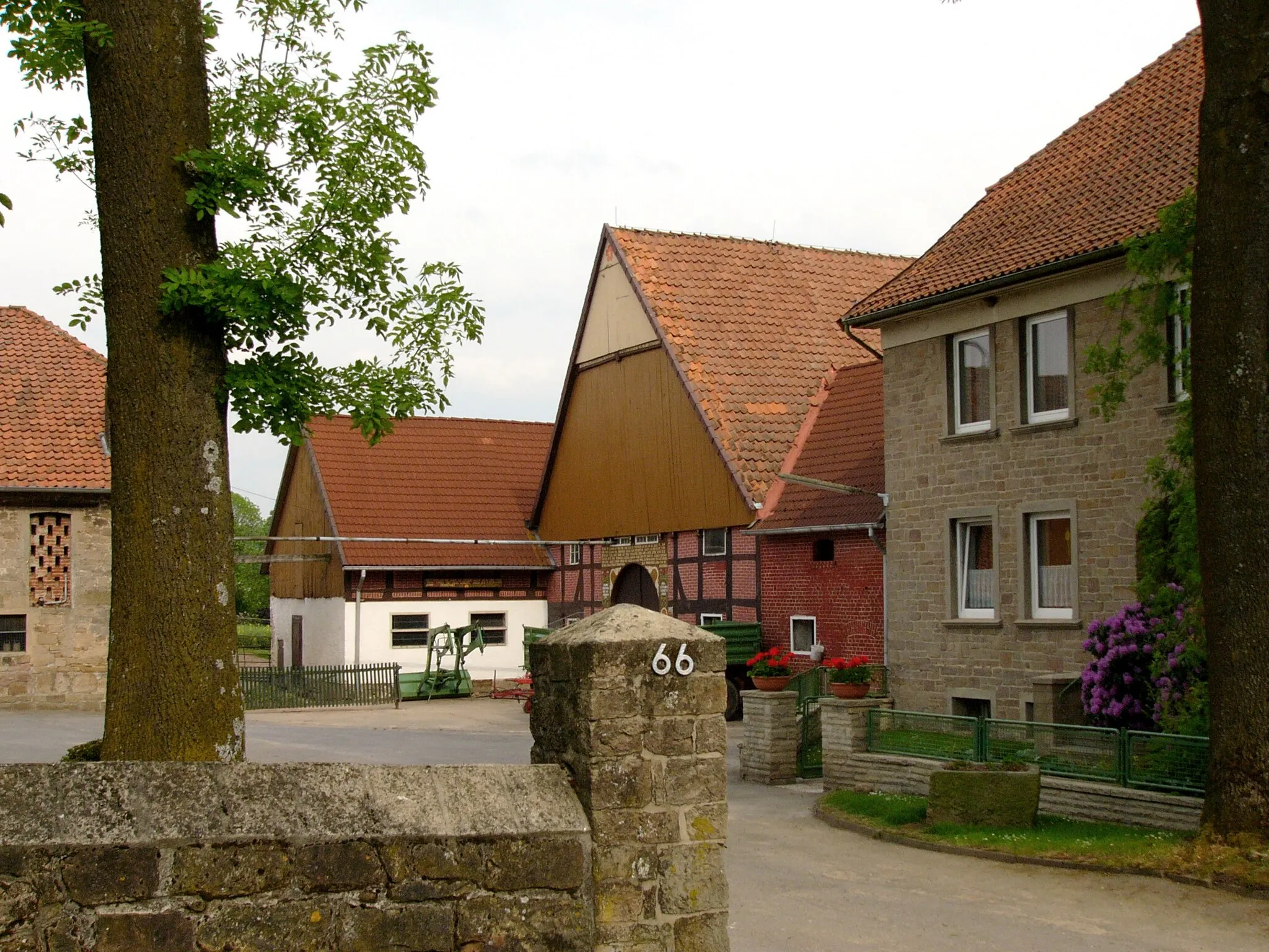 Photo showing: Hof in Mossenberg-Wöhren, Ortsteil von Blomberg, Germany