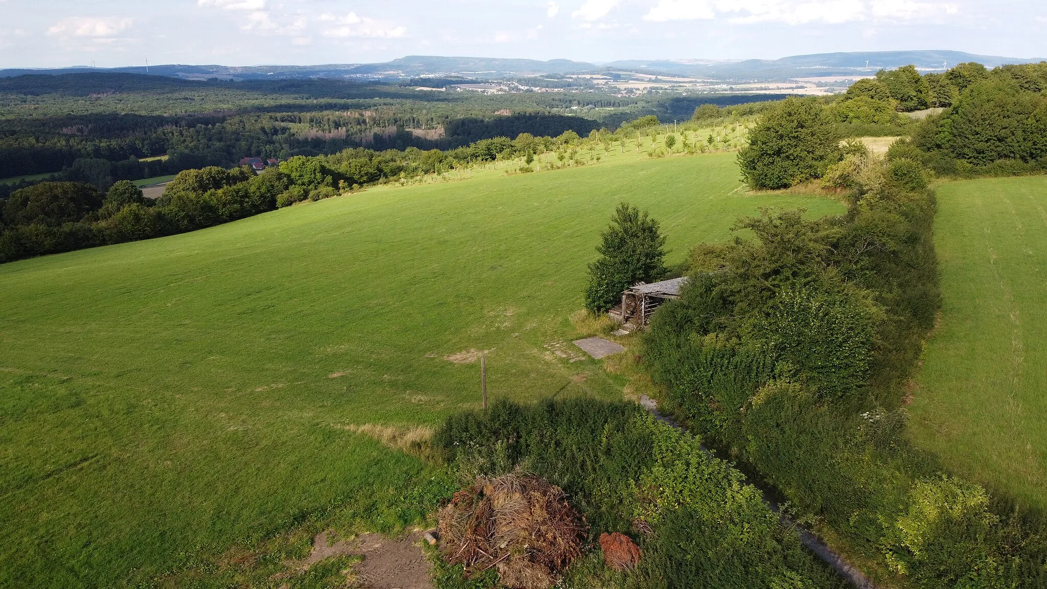 Photo showing: Landschaftsschutzgebiet Heckenlandschaft Bellenberg-Nord in Horn-Bad Meinberg-Bellenberg