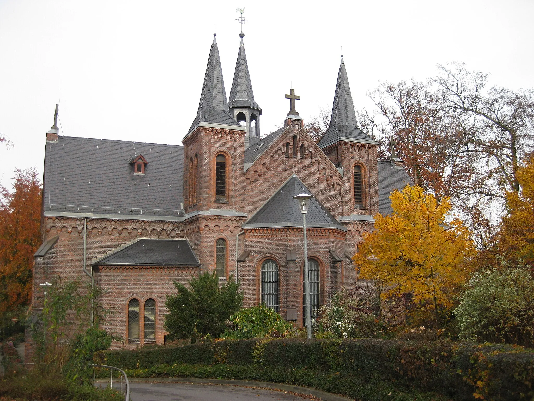 Photo showing: lutheran parish church Zionskirche in Bielefeld-Bethel, built in 1884