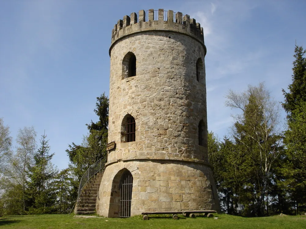 Photo showing: Aussichtsturm Bierbaums Nagel, Borlinghausen