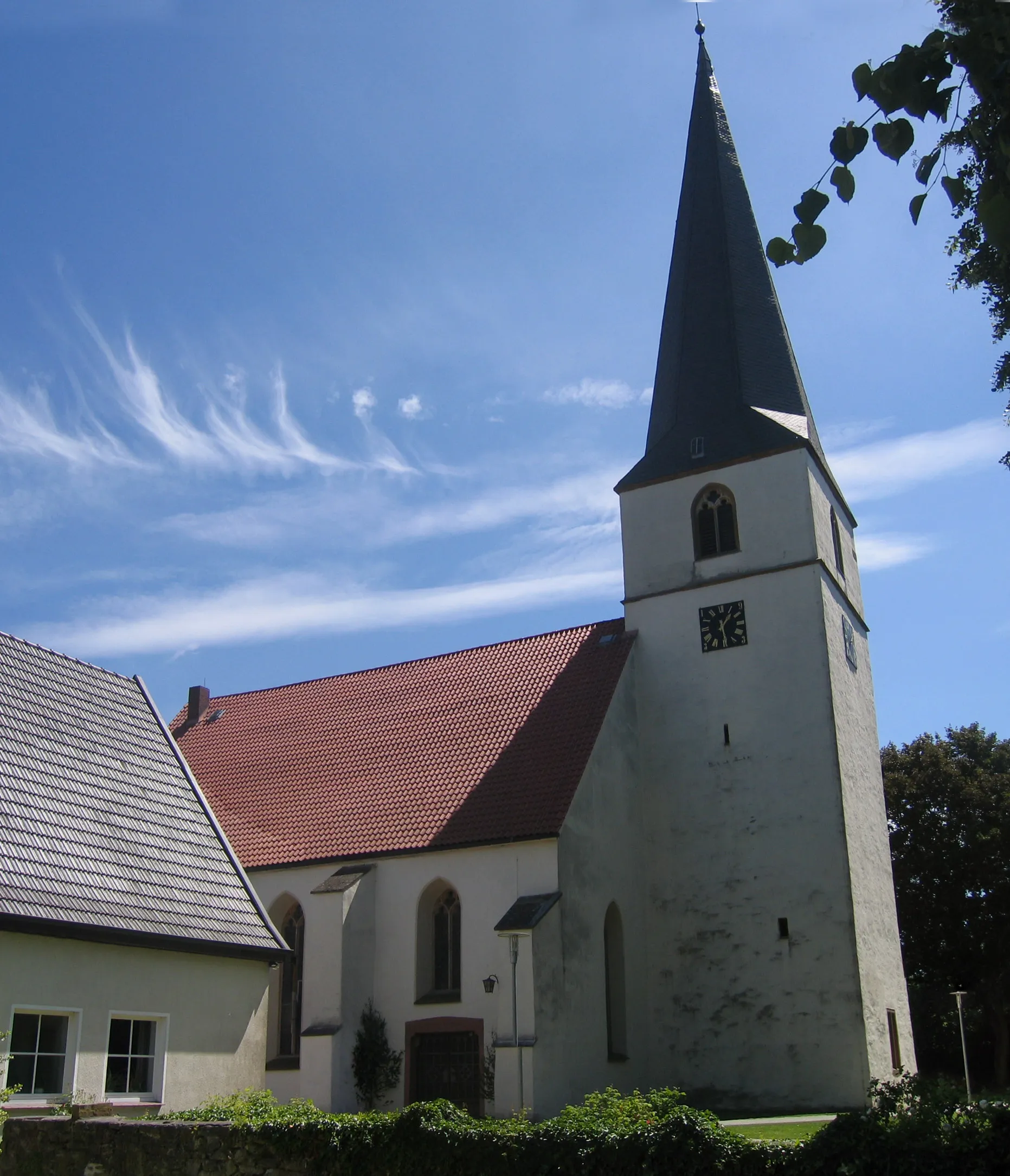 Photo showing: Blasheim church in Lübbecke, District of Minden-Lübbecke, North Rhine-Westphalia, Germany.