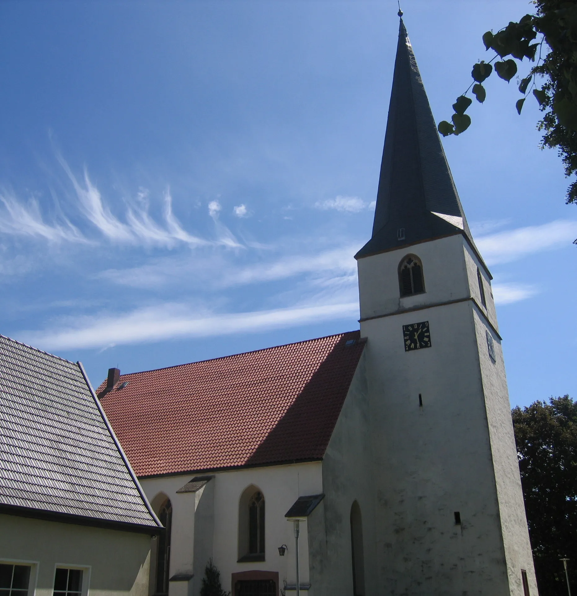 Photo showing: Blasheim church in Lübbecke, District of Minden-Lübbecke, North Rhine-Westphalia, Germany.