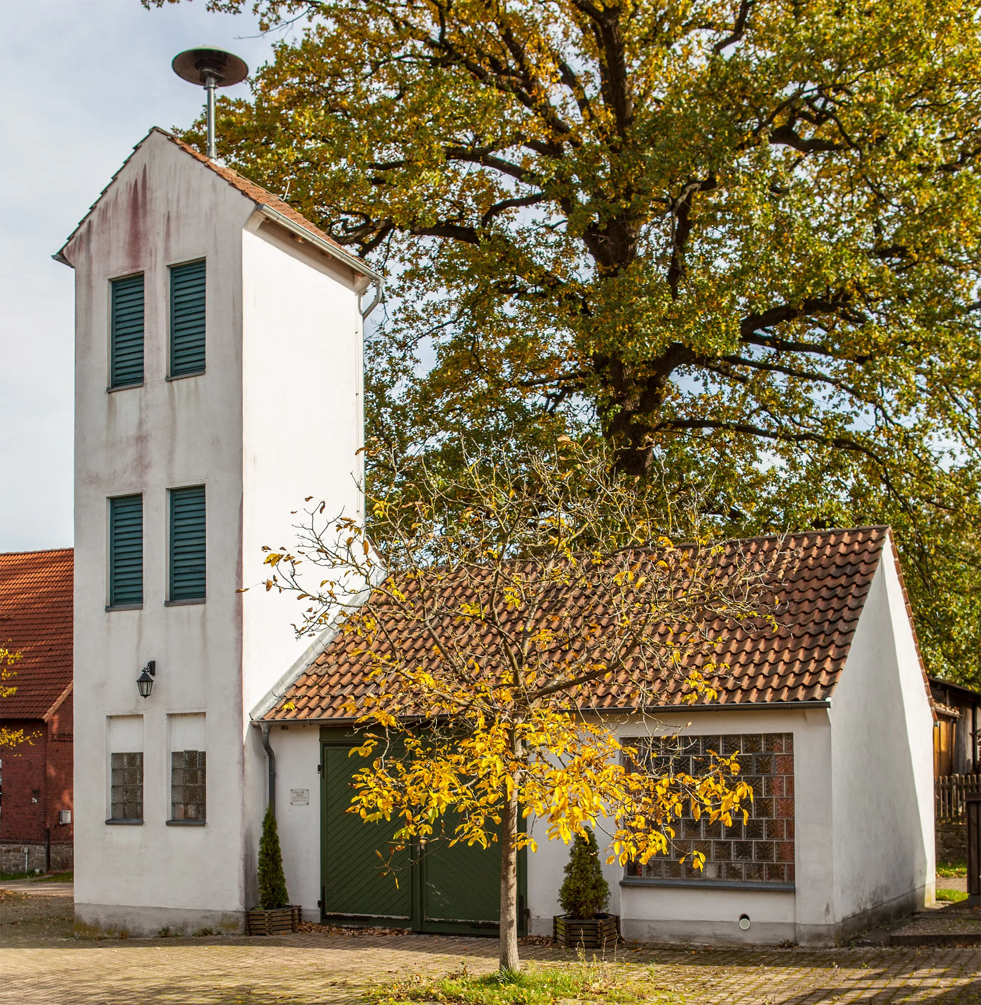 Photo showing: Silixen (Extertal), Feuerwehrgerätehaus