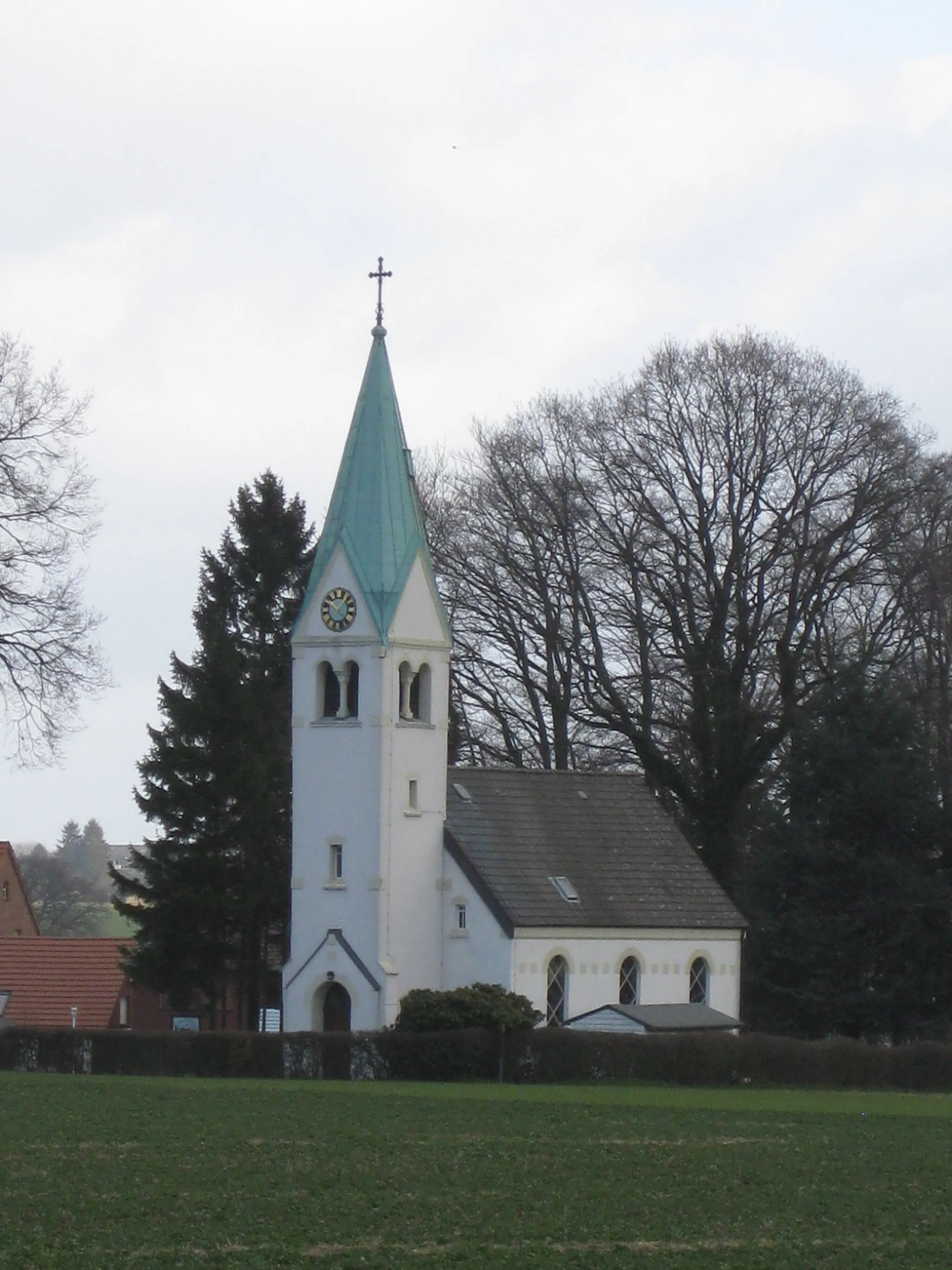Photo showing: Lutheran Church in de:Werther (Westfalen)-Rotenhagen