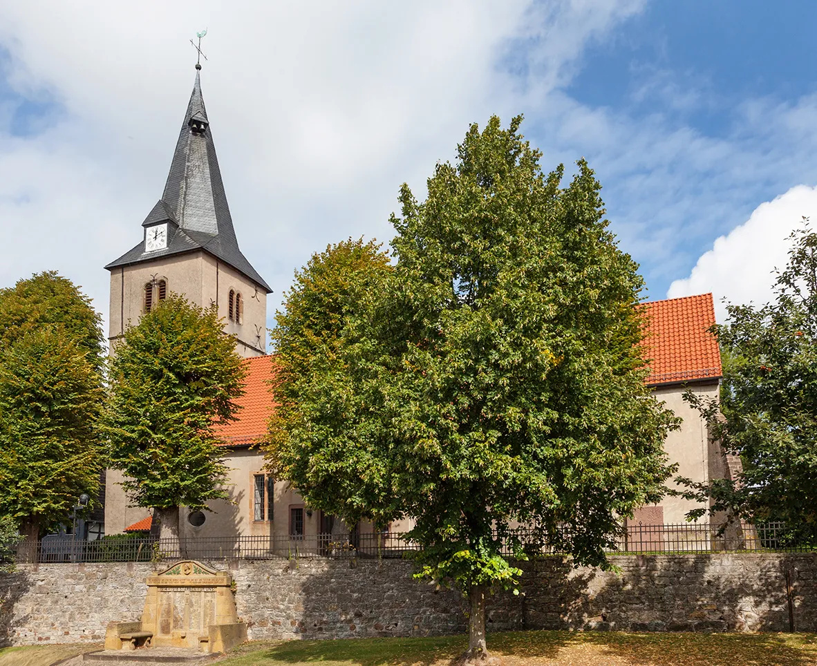 Photo showing: Evangelische Kirche Barntrup, Kreis Lippe
