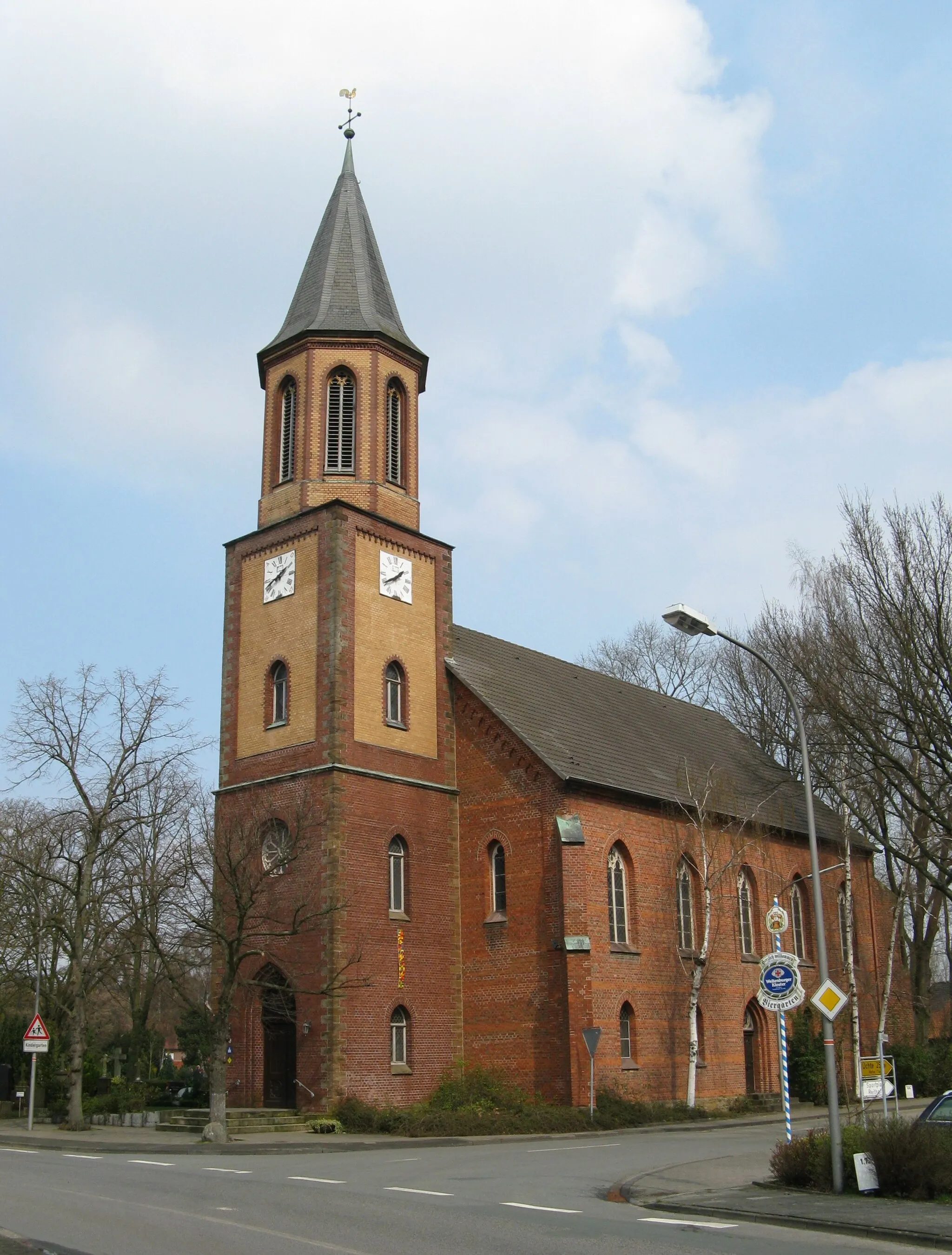 Photo showing: Immanuel-Kirche in Rahden-Pr. Ströhen