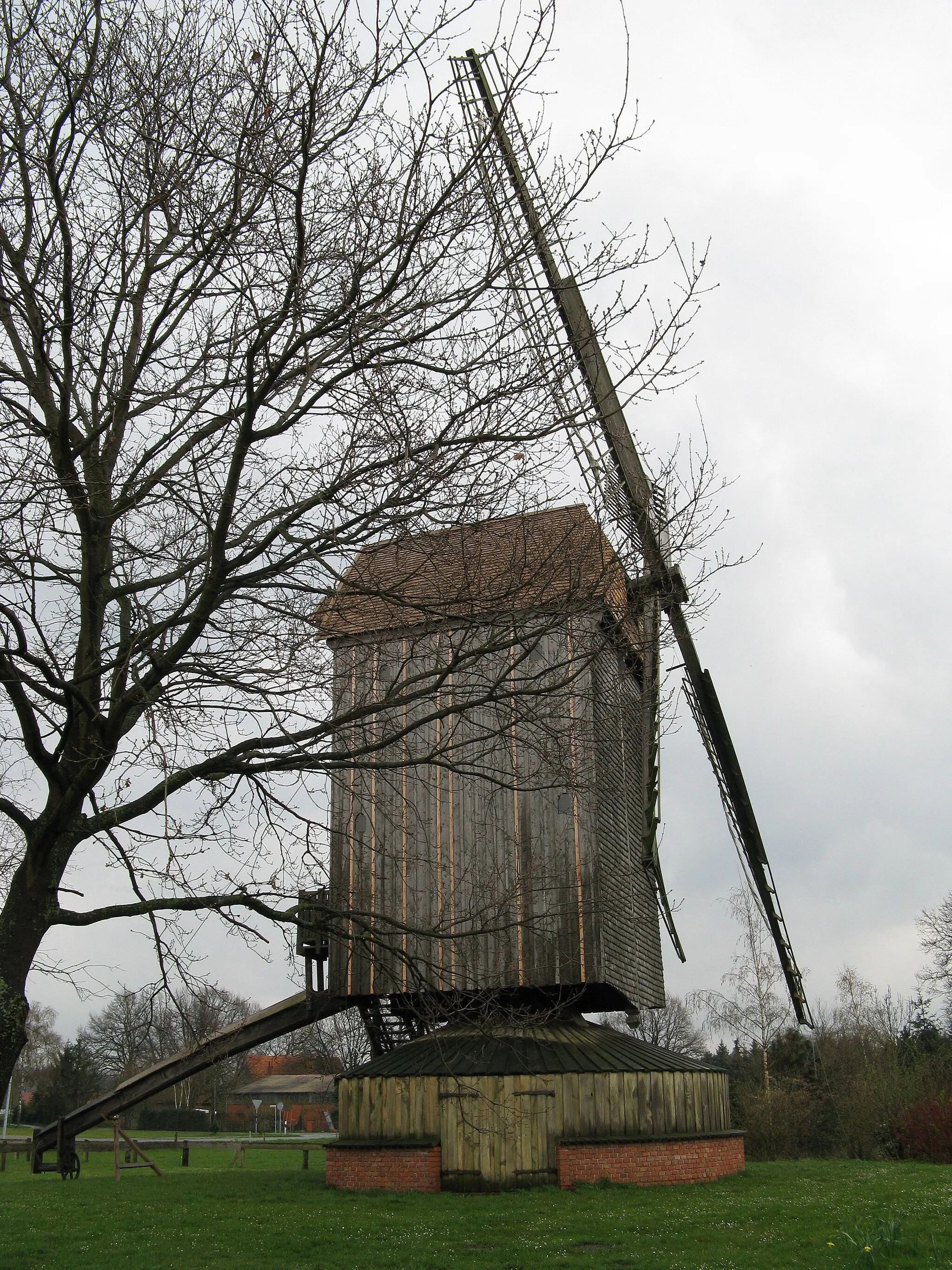 Photo showing: Bockwindmühle Wehe in Rahden
