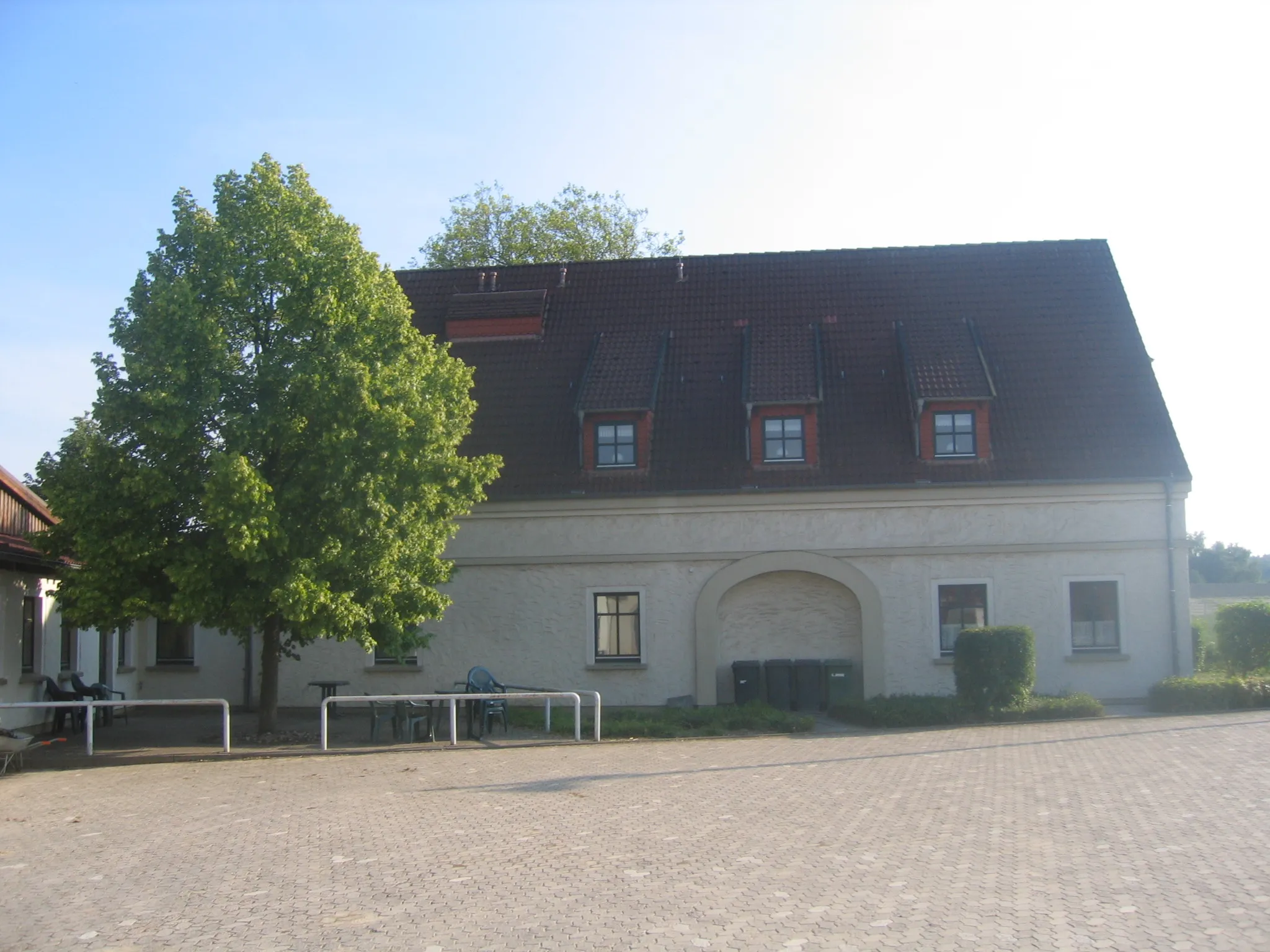 Photo showing: Bruchmühlen Castle in Melle-Bruchmühlen, District of  Osnabrück, Lower Saxony, Germany.