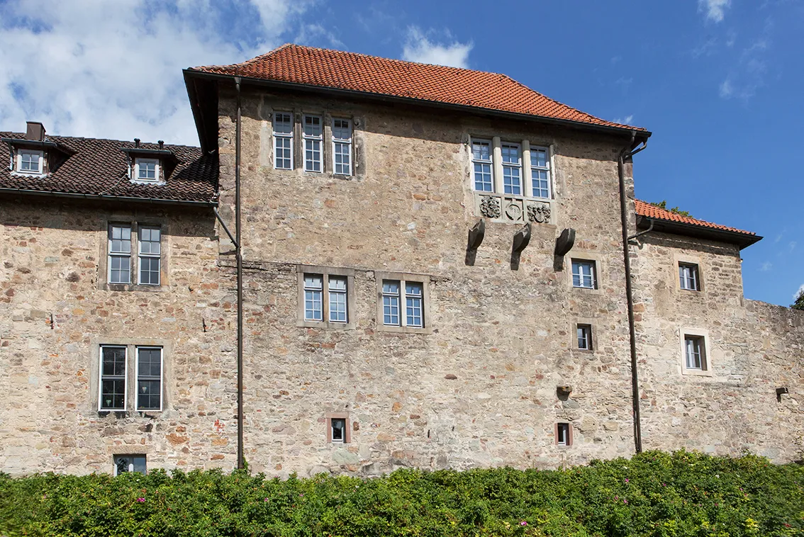 Photo showing: Burg Sternberg, Oberburg, Südseite