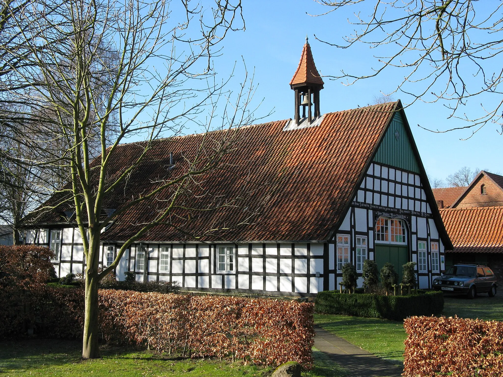 Photo showing: Das Heimathaus in Minden-Kutenhasuen, Nordrhein-Westfalen.