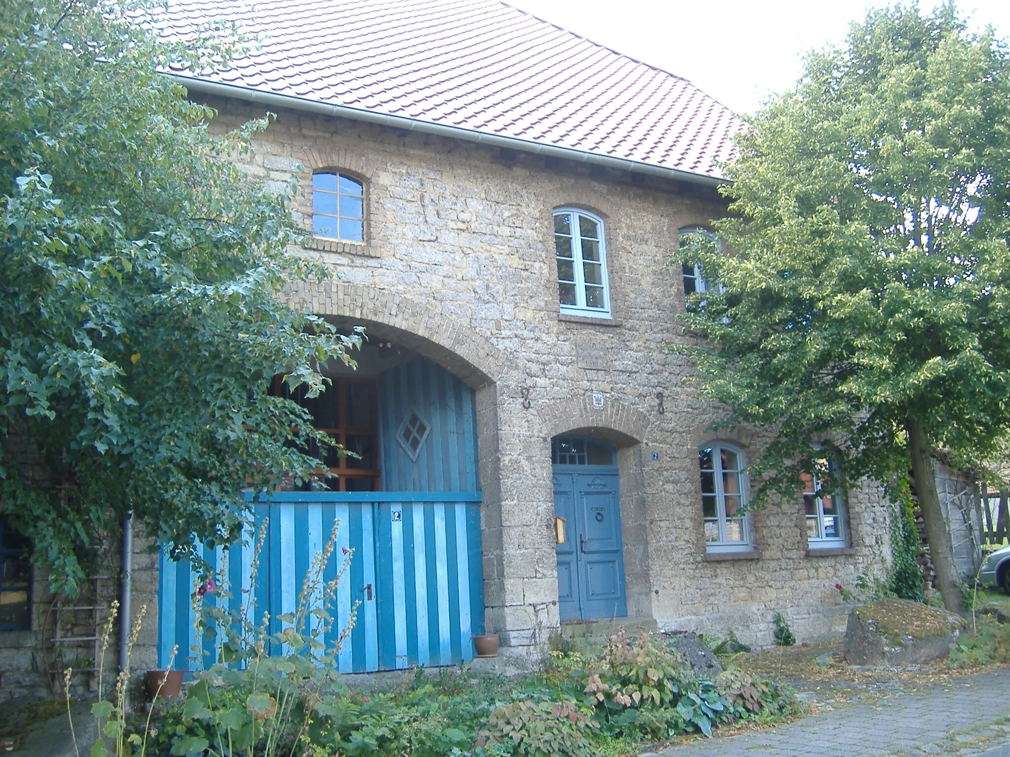 Photo showing: Baudenkmal Wohnhaus, Schonlaustr. 2, Willebadessen OT Altenheerse, Liste der Baudenkmäler in Willebadessen Nr. 81