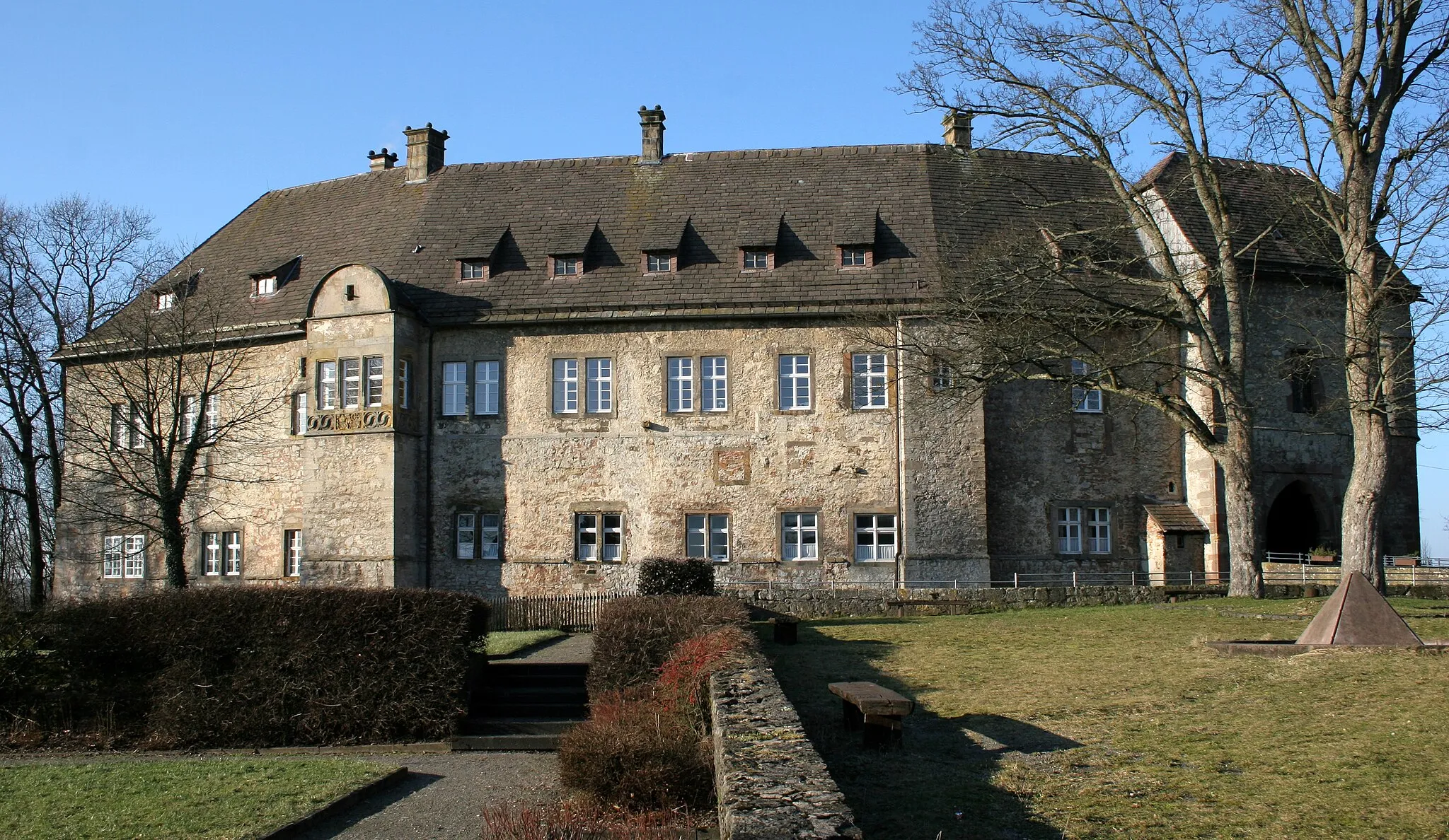 Photo showing: Burg Dringenberg in Dringenberg, Bad Driburg, NRW, Deutschland