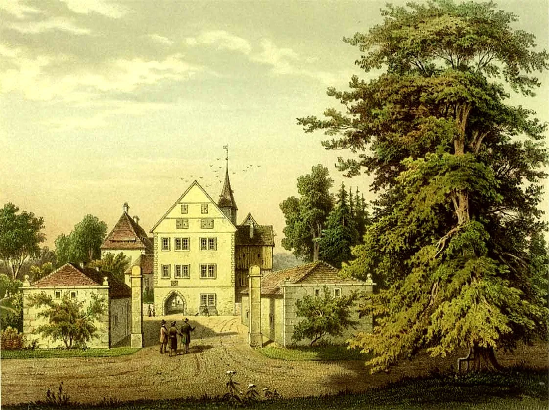 Photo showing: Gut Grevenburg, Kreis Höxter