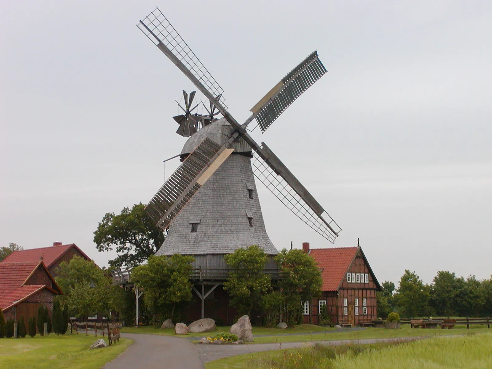 Photo showing: Windmühle Meßlingen