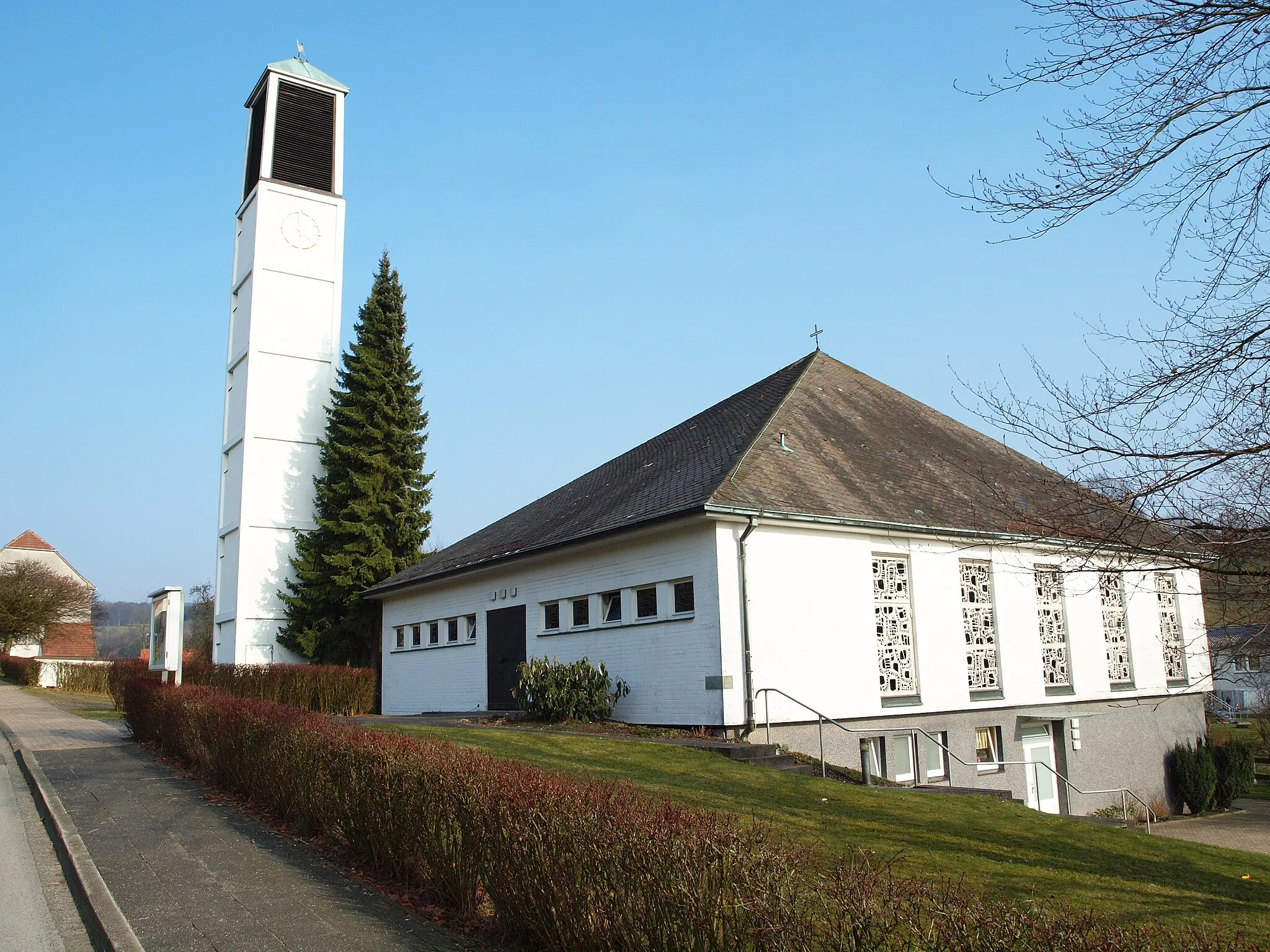 Photo showing: Protestant-reformed church in Kohlstädt