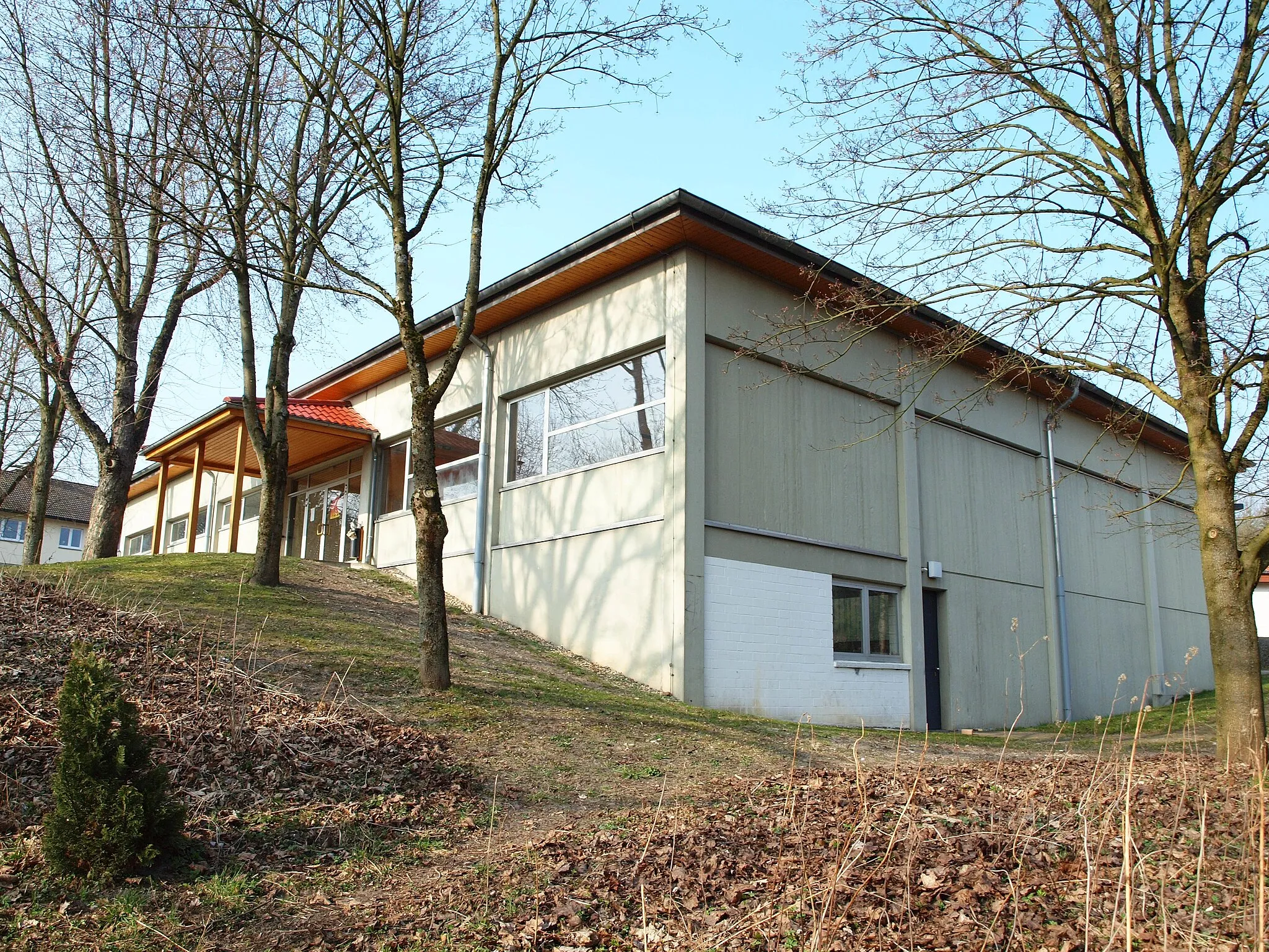 Photo showing: Strothetalhalle (hall) in Kohlstädt