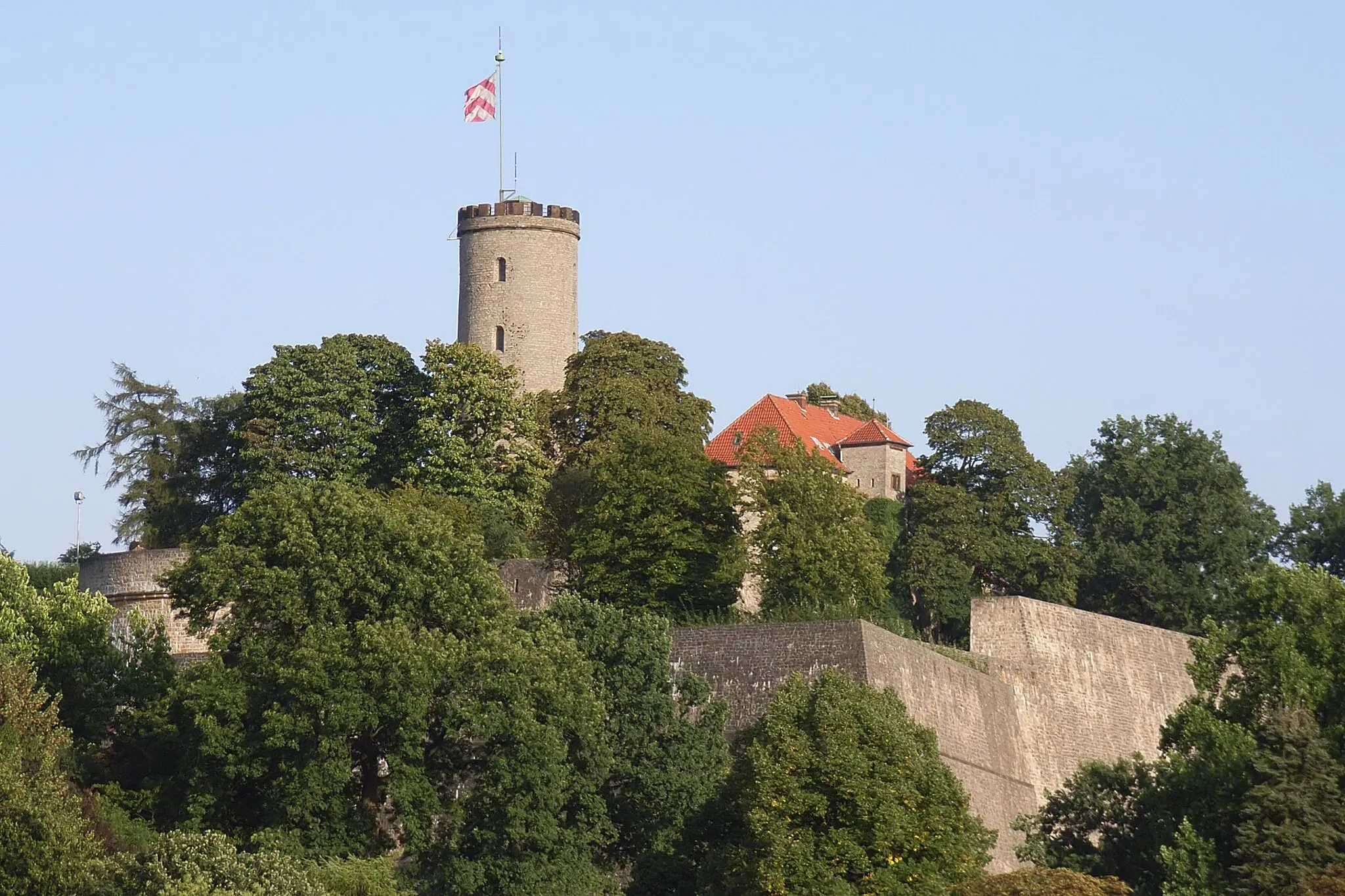 Photo showing: Germany, Bielefeld: Sparrenberg Castle (commonly named “Sparrenburg”)