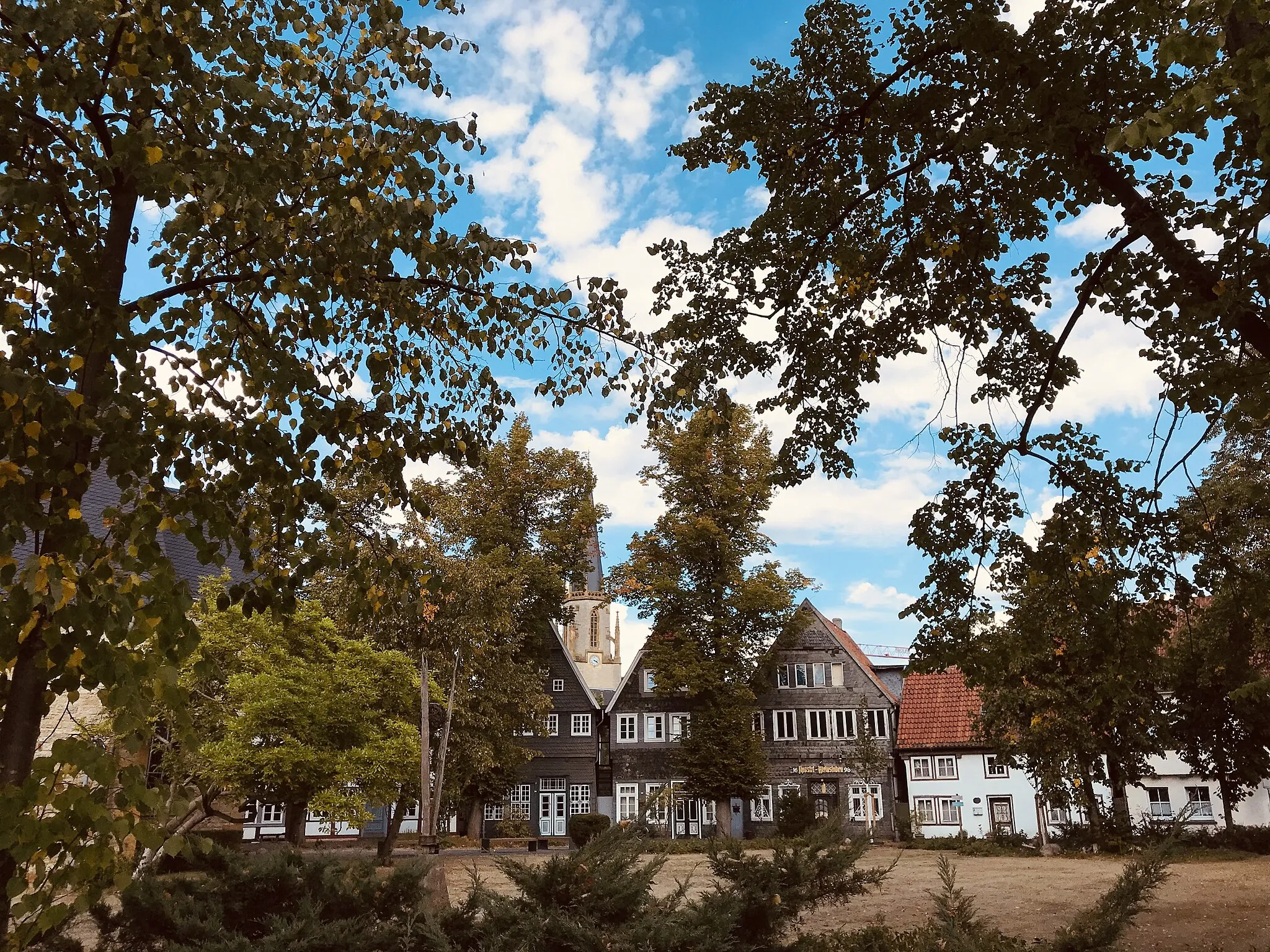 Photo showing: Alter Kirchplatz Gütersloh