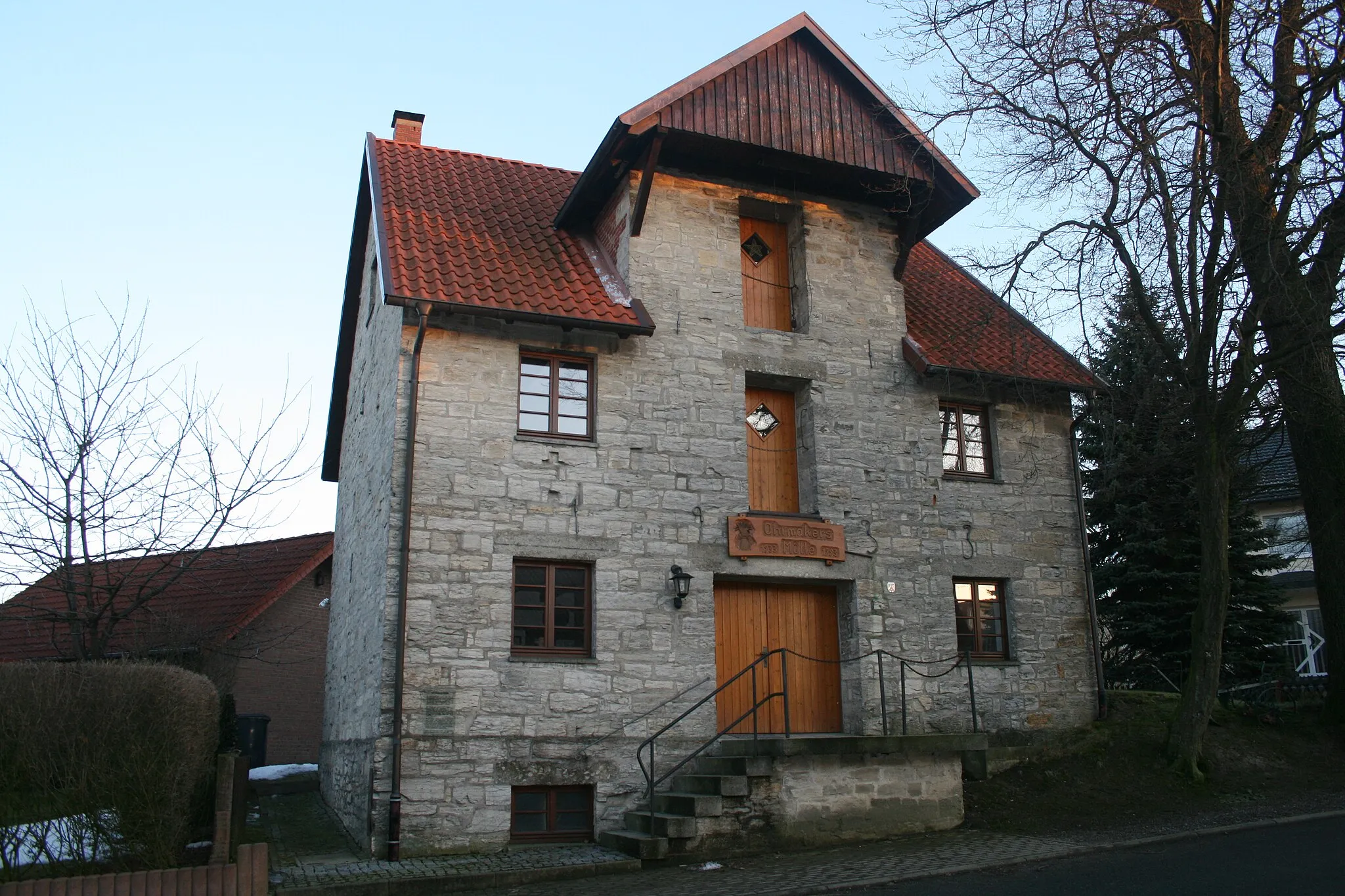 Photo showing: Bild der Ohrmackers-Mühle in Haaren
