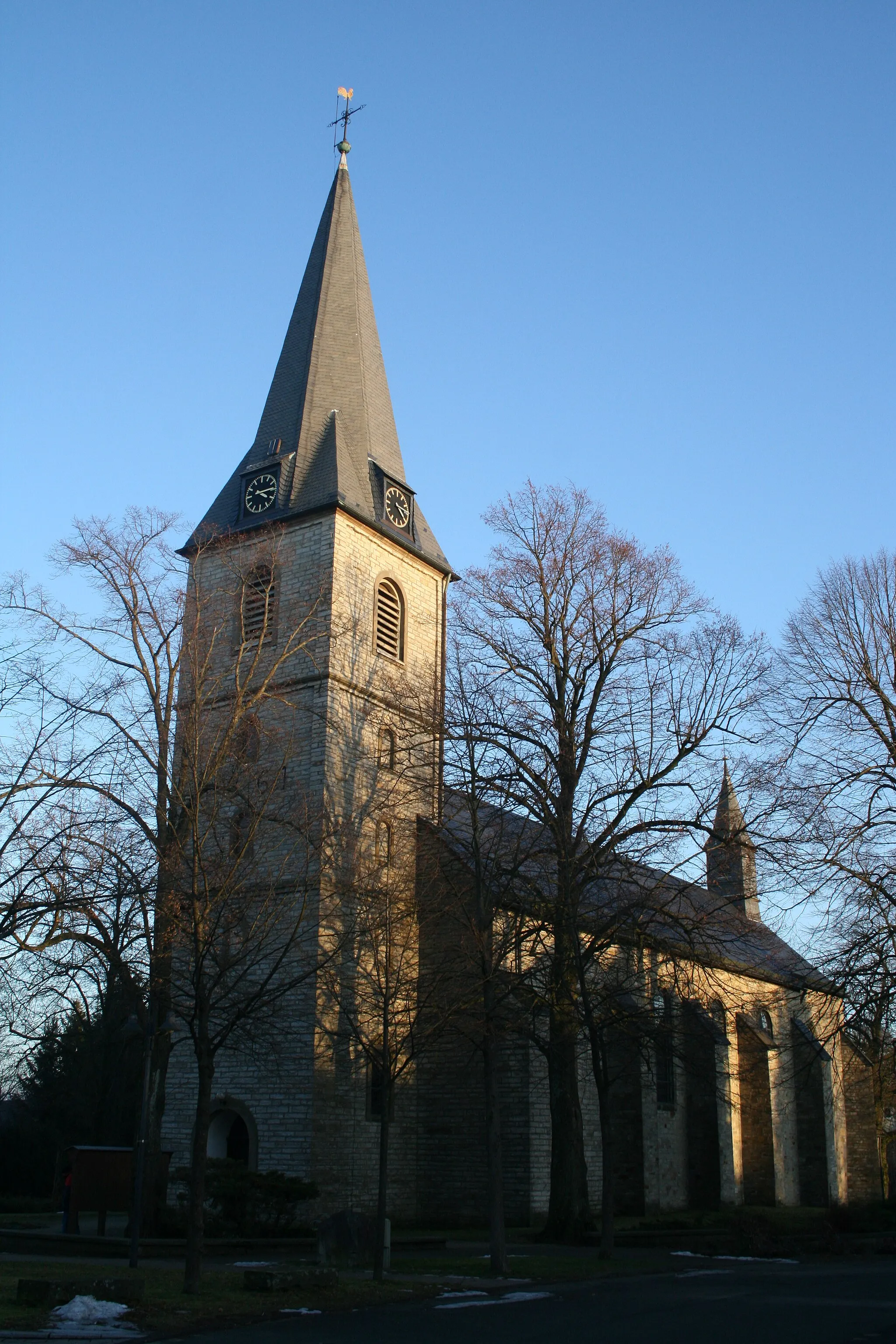 Photo showing: Bild der Haarener Kirche St. Vitus