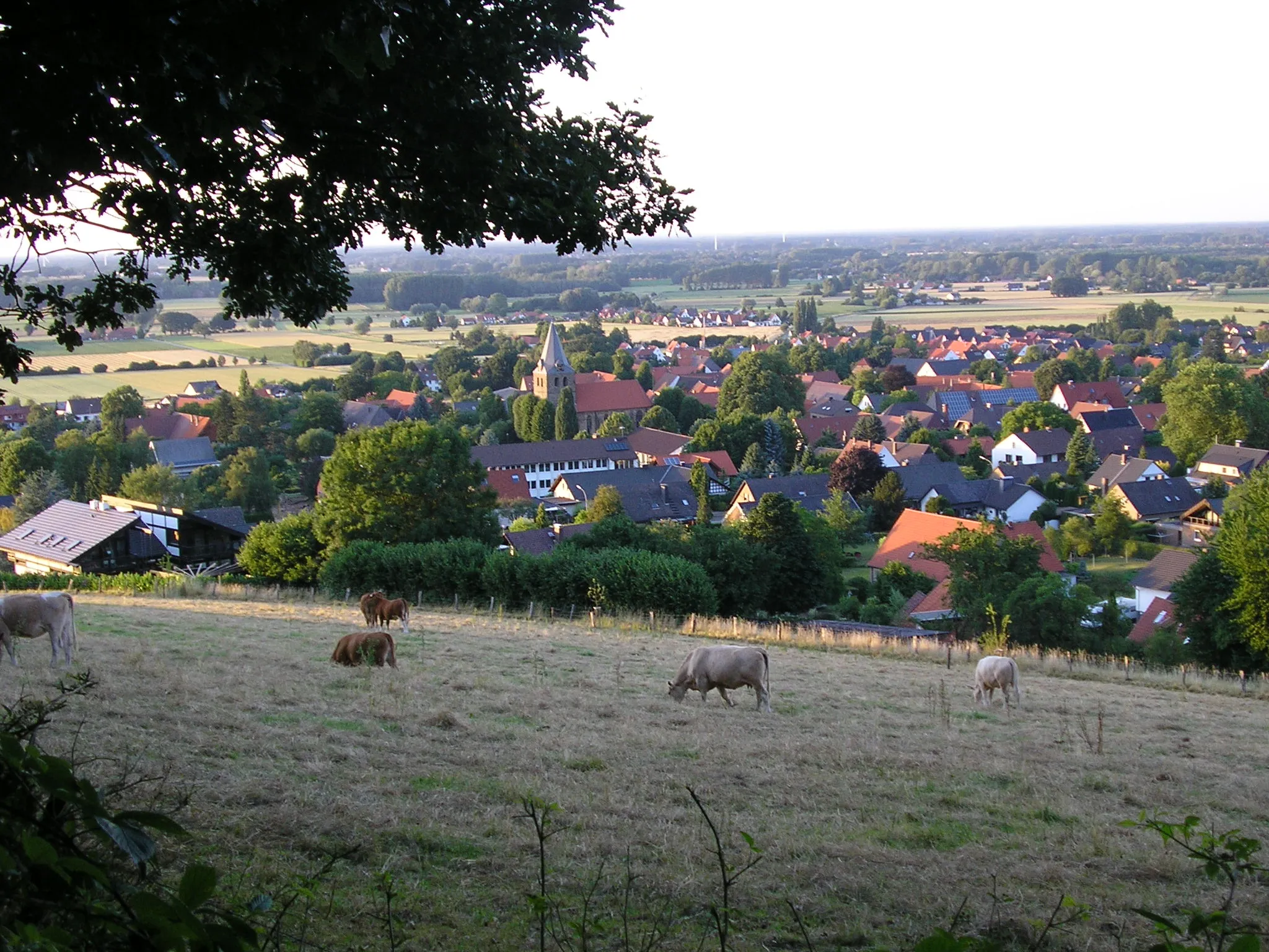 Photo showing: Blick auf Gehlenbeck, Lübbecke