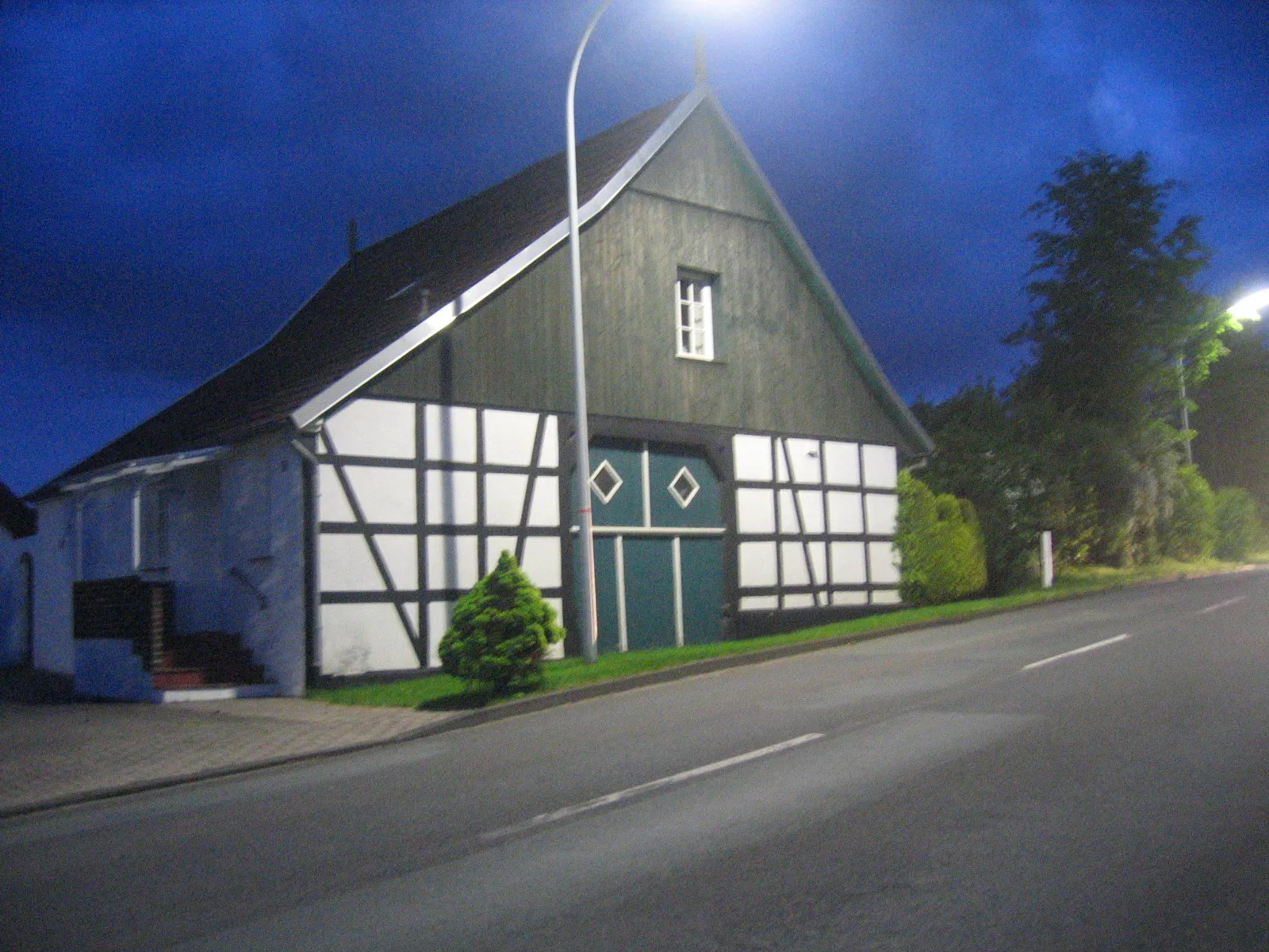 Photo showing: Timber framed house in Preußisch Oldendorf, District of Minden-Lübbecke, North Rhine-Westphalia, Germany.