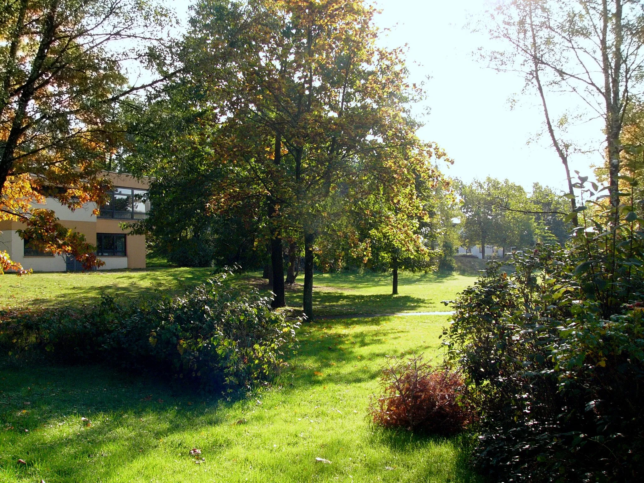 Photo showing: Heinrich-Drake-Platz, square in Oerlinghausen, Germany