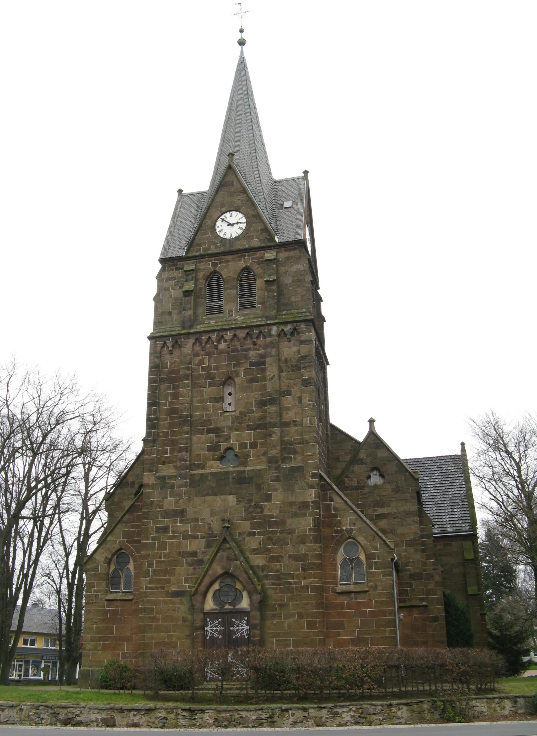 Photo showing: Church Hartum in Petershagen, Minden-Lübbecke, North Rhine-Westphalia, Germany.