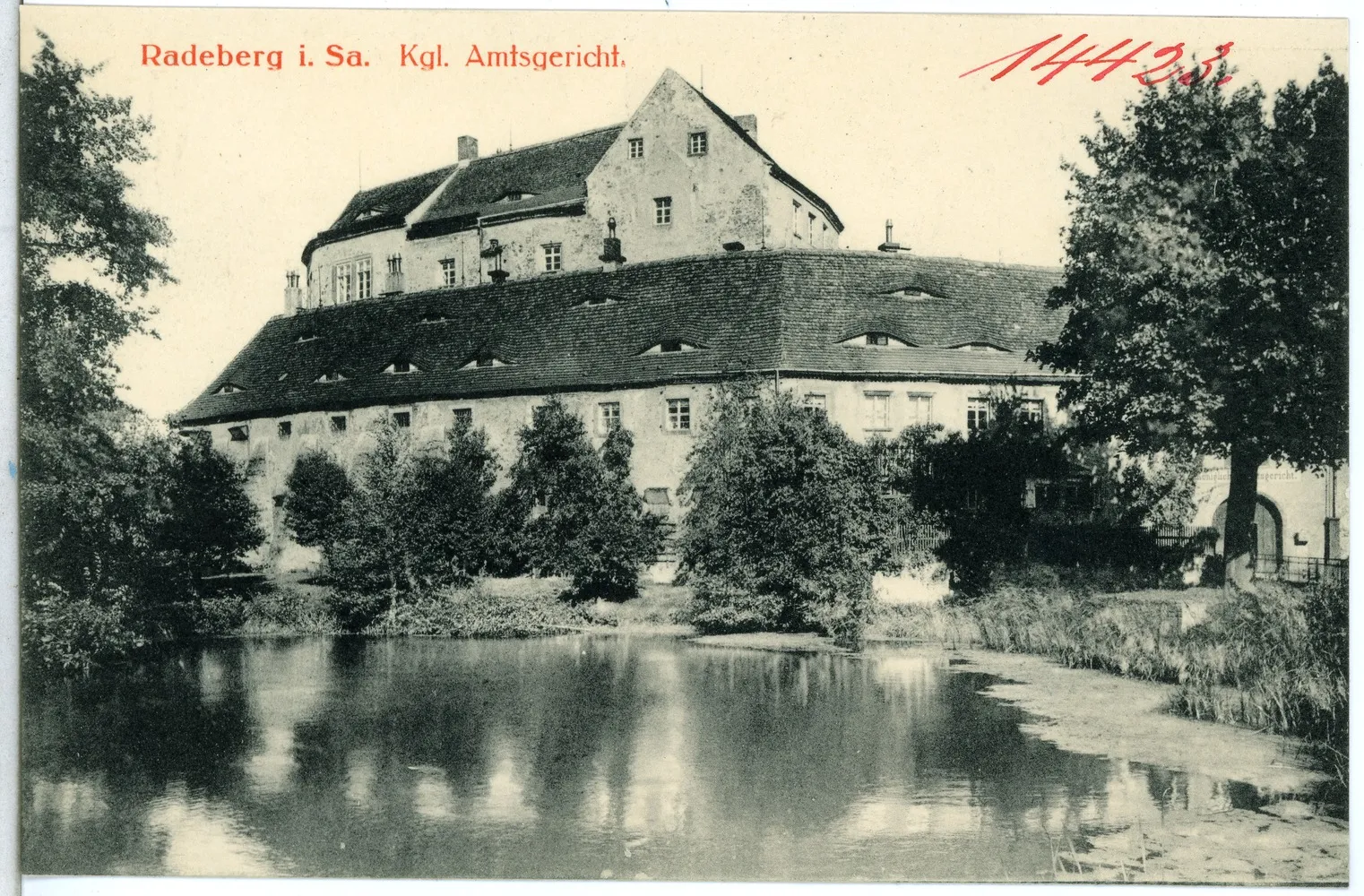 Photo showing: Radeberg; Königliches Amtsgericht